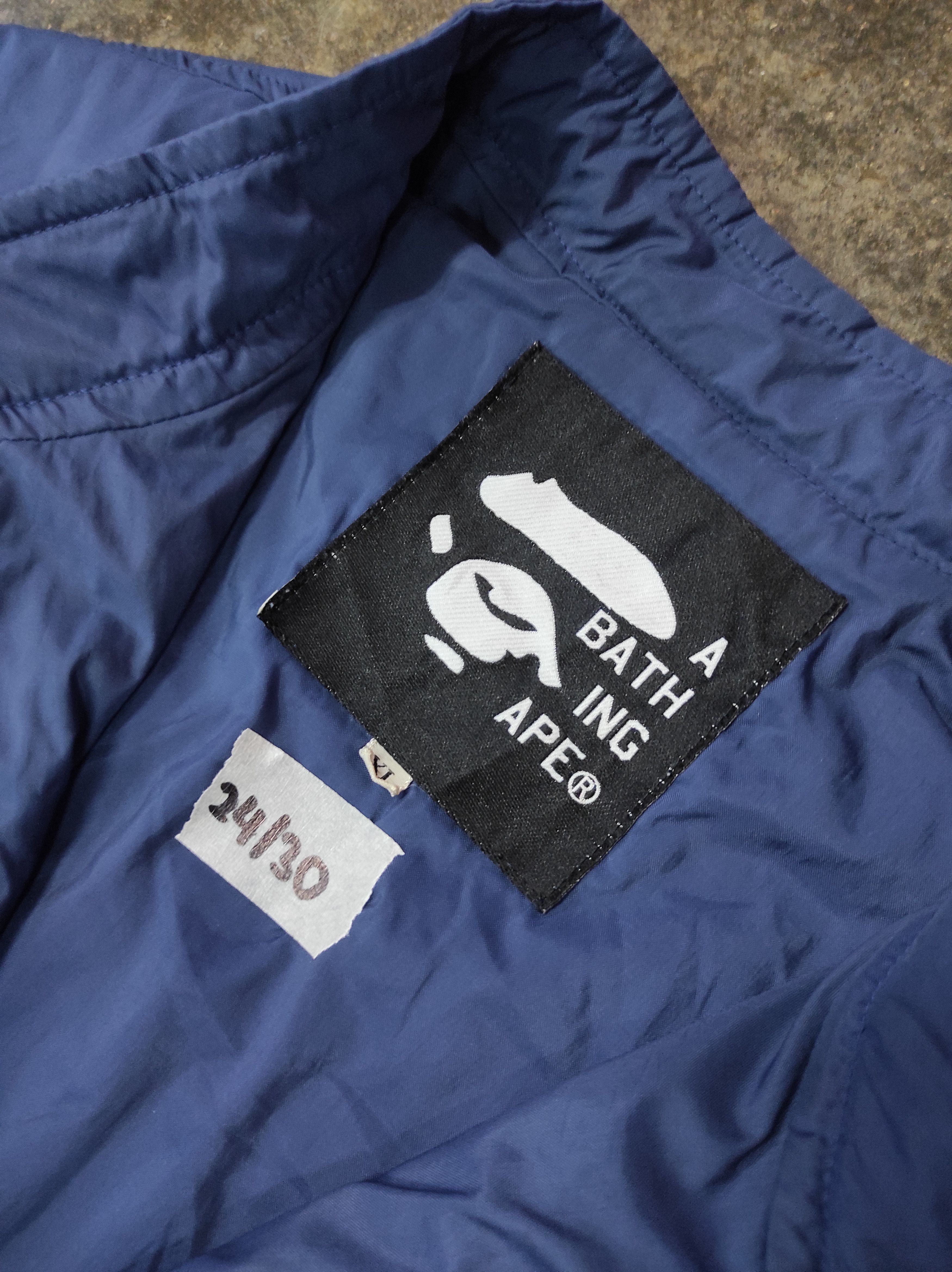 Bape × Vintage A BATHING APE NYLON JACKET Size US XL / EU 56 / 4 - 4 Thumbnail