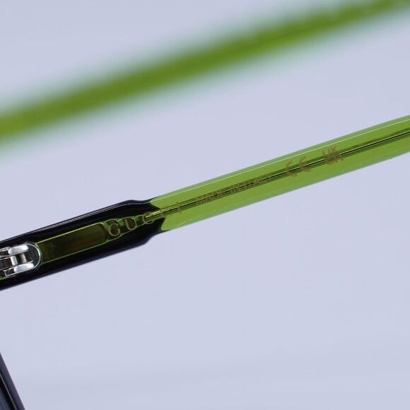 Gucci 🕶️ New Gucci GG1820O 006 Eyeglasses - Shiny Black/Green Size ONE SIZE - 7 Thumbnail