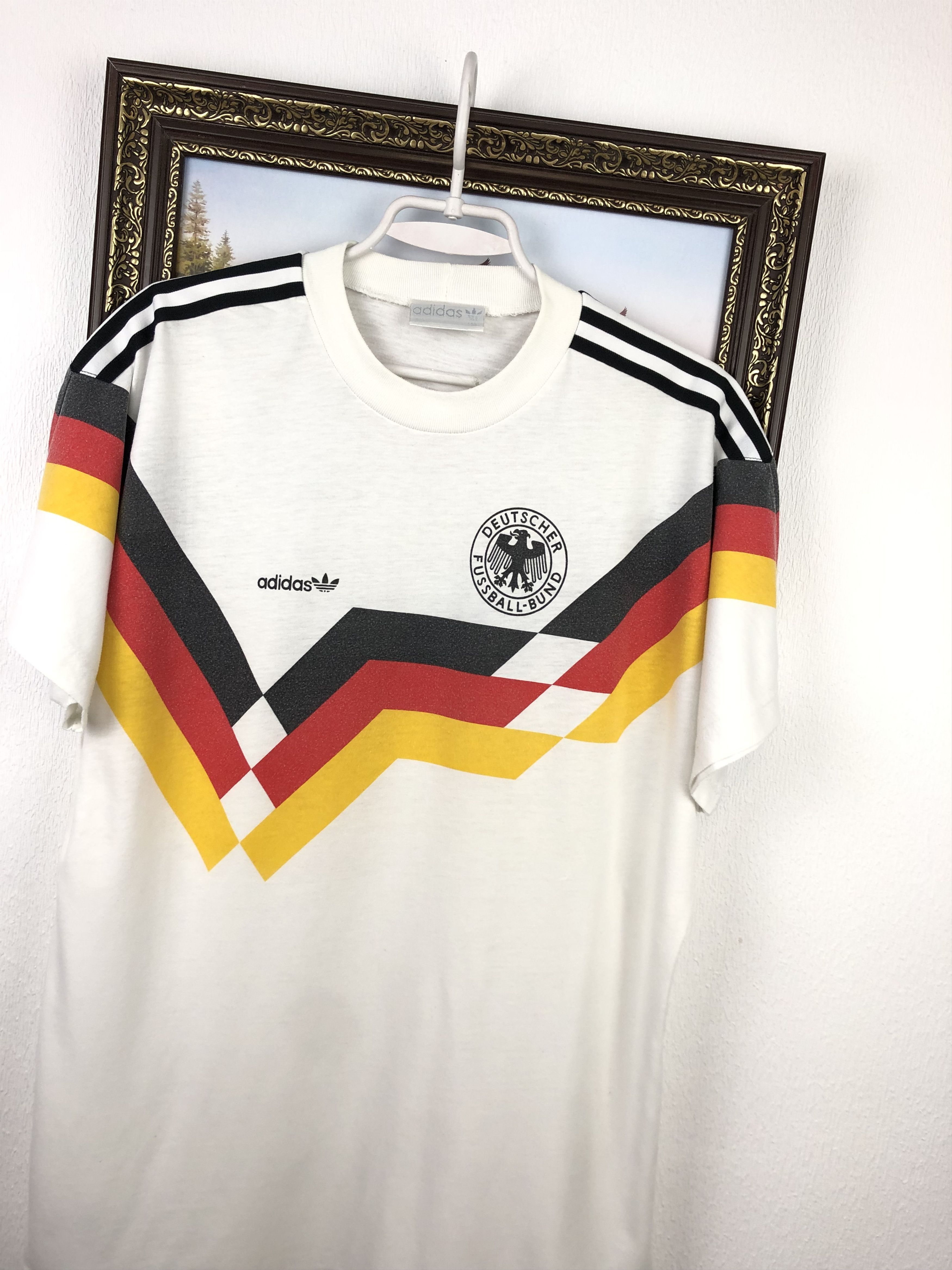Adidas × Vintage Vintage Germany Football Shirt Soccer Jersey Trikot Tee Hype Size US M / EU 48-50 / 2 - 4 Thumbnail