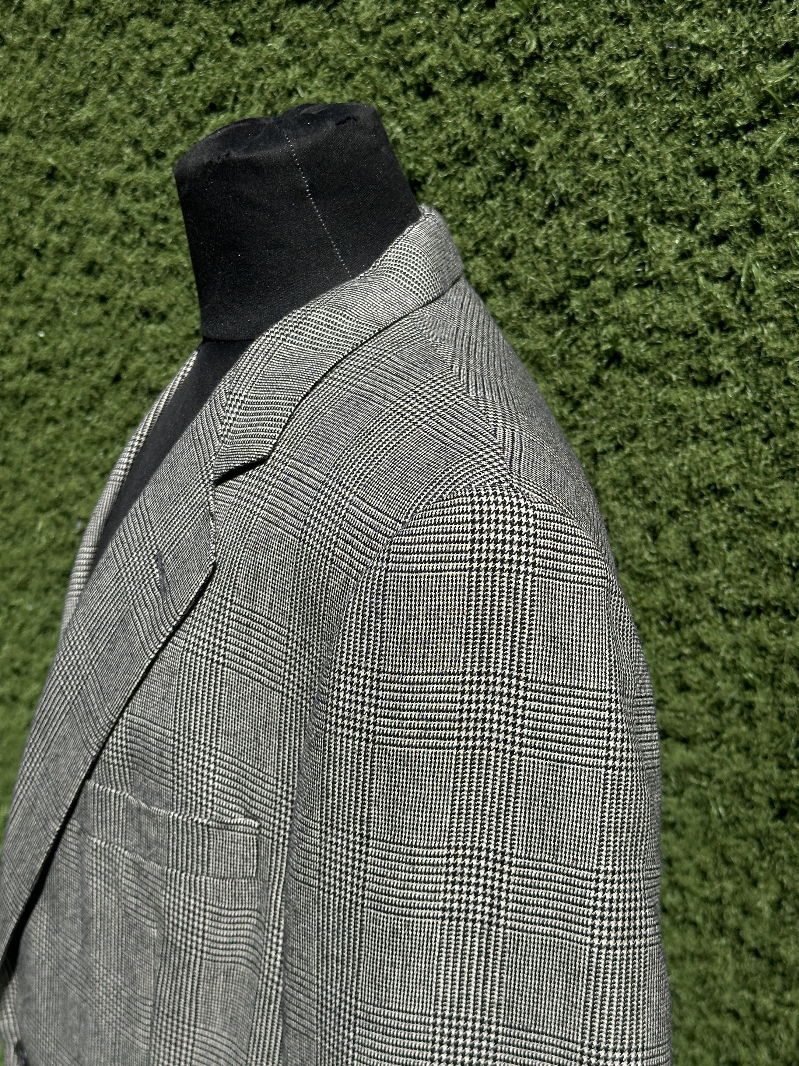 Corneliani Corneliani Wool Glen Check Blazer Formal Jacket Size 50 IT Size 50R - 9 Thumbnail