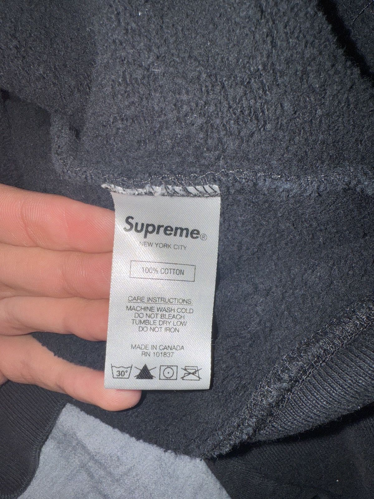 Supreme Supreme Shop Hooded Sweatshirt Black Los Angeles Size US M / EU 48-50 / 2 - 6 Thumbnail