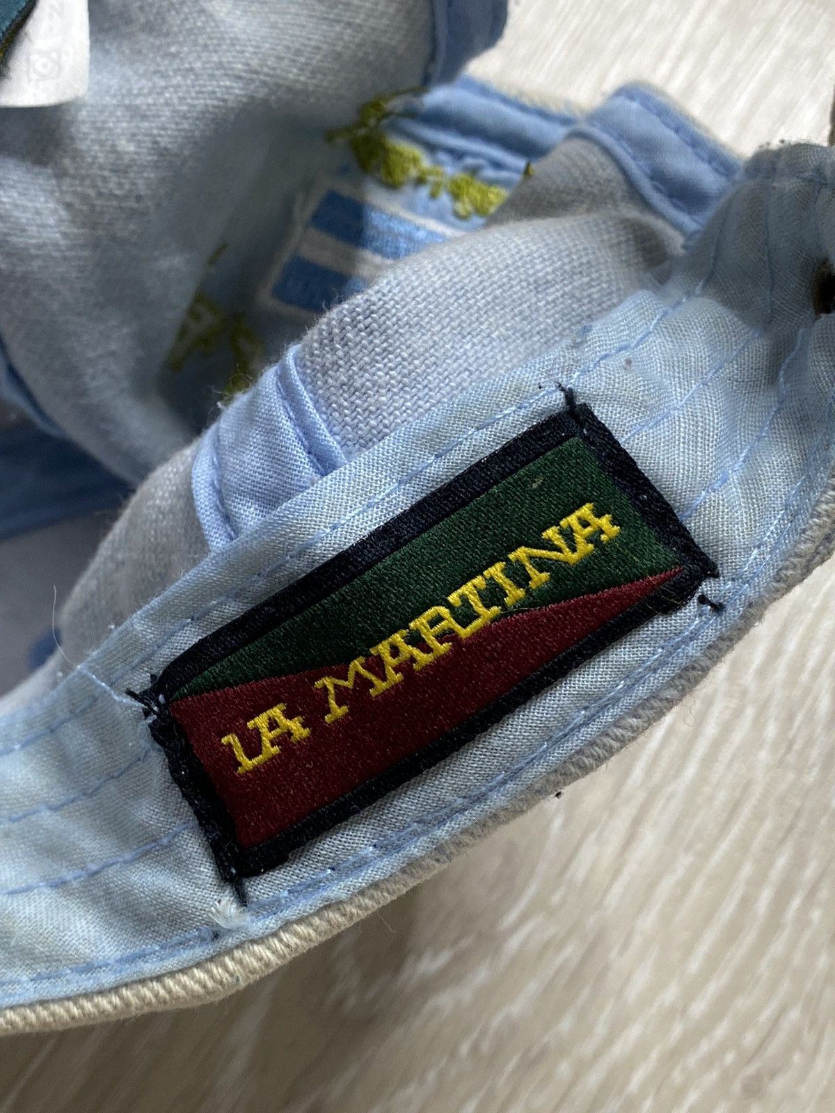La Martina × Vintage Vintage La Martina Cap Big Logo Size ONE SIZE - 13 Thumbnail