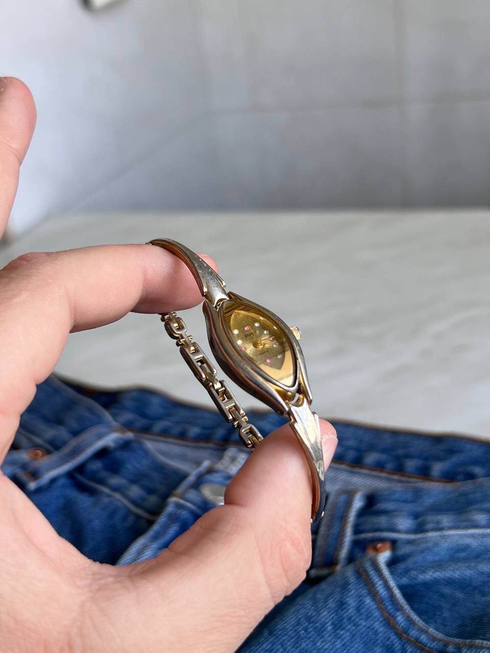 Japanese Brand × Vintage Vintage Japanese style BERNY Watch Futuristic Bracelet 1990s Size ONE SIZE - 2 Thumbnail