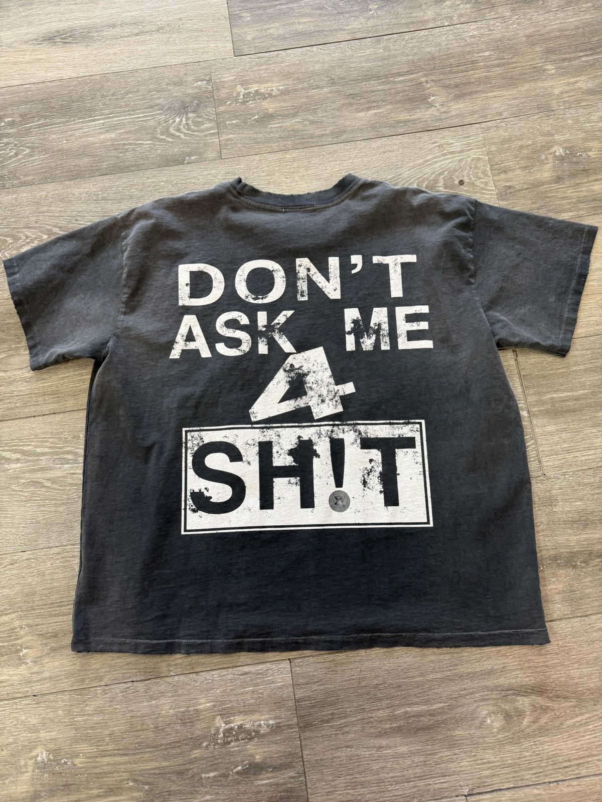 Greedy Unit Greedy Unit Don’t Ask Me 4 Sh!t Tee Size US L / EU 52-54 / 3 - 3 Thumbnail
