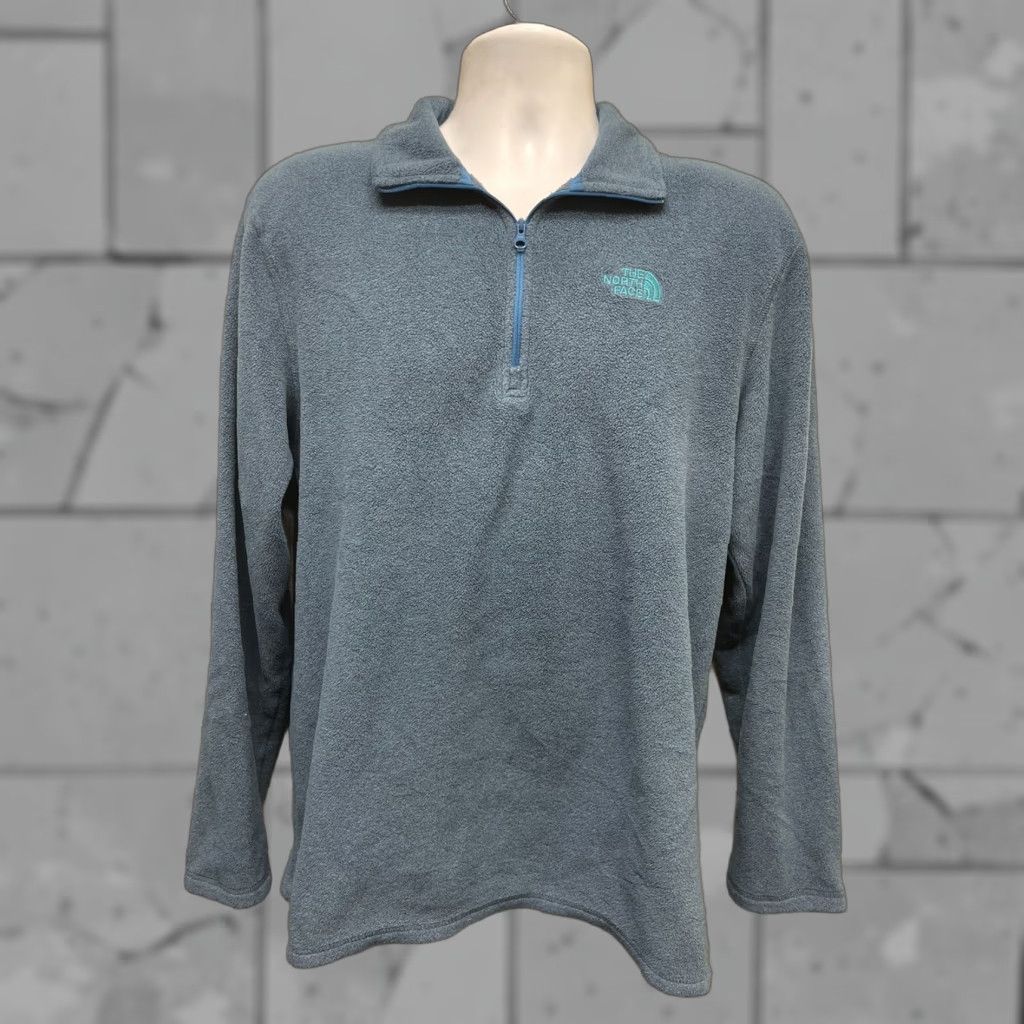 The North Face The North Face Blue Half Zip Pullover Mens M Size US M / EU 48-50 / 2 - 1 Thumbnail