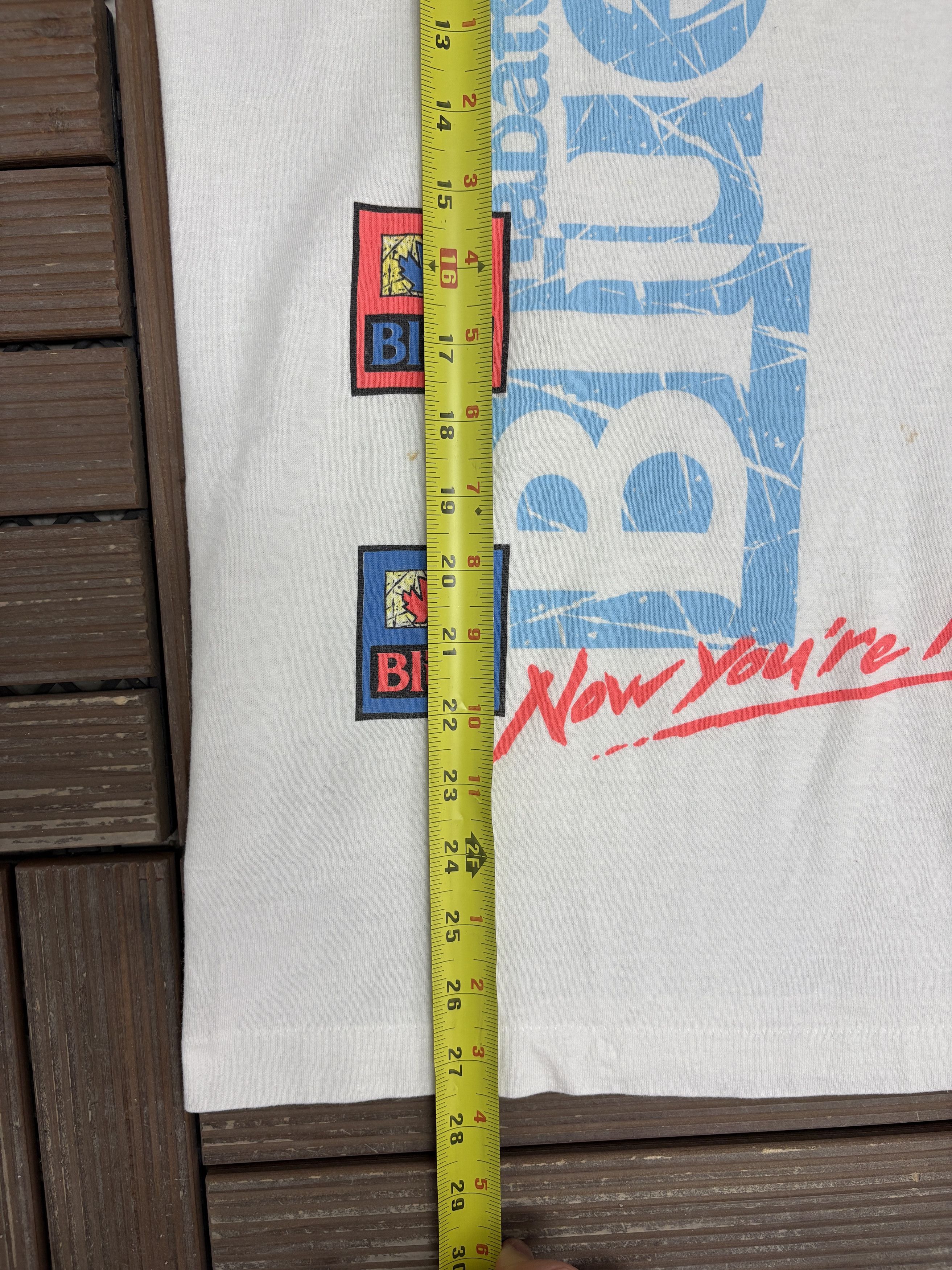 Vintage Labatt's Blue Now You're Laughing Vintage Tee Size US L / EU 52-54 / 3 - 9 Thumbnail