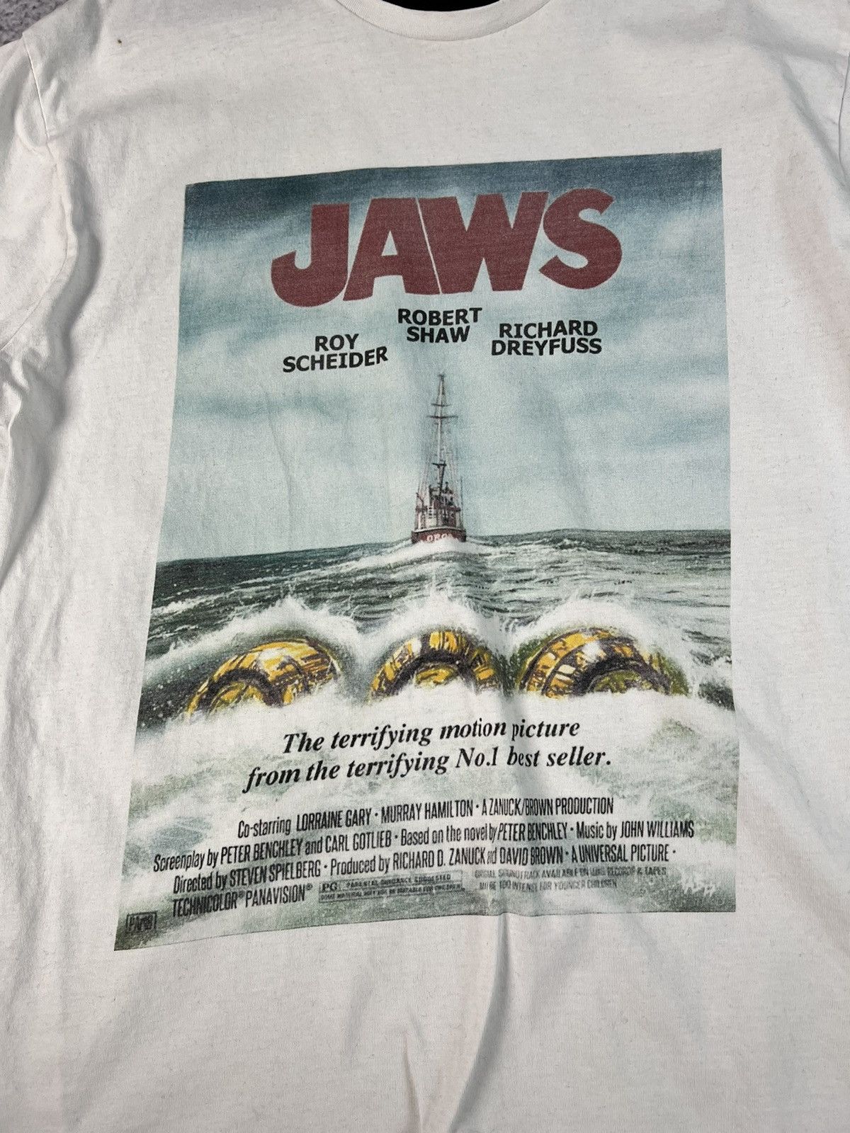 Band Tees × Vintage Vintage movie jaws merchandise T-shirt Size US M / EU 48-50 / 2 - 8 Thumbnail