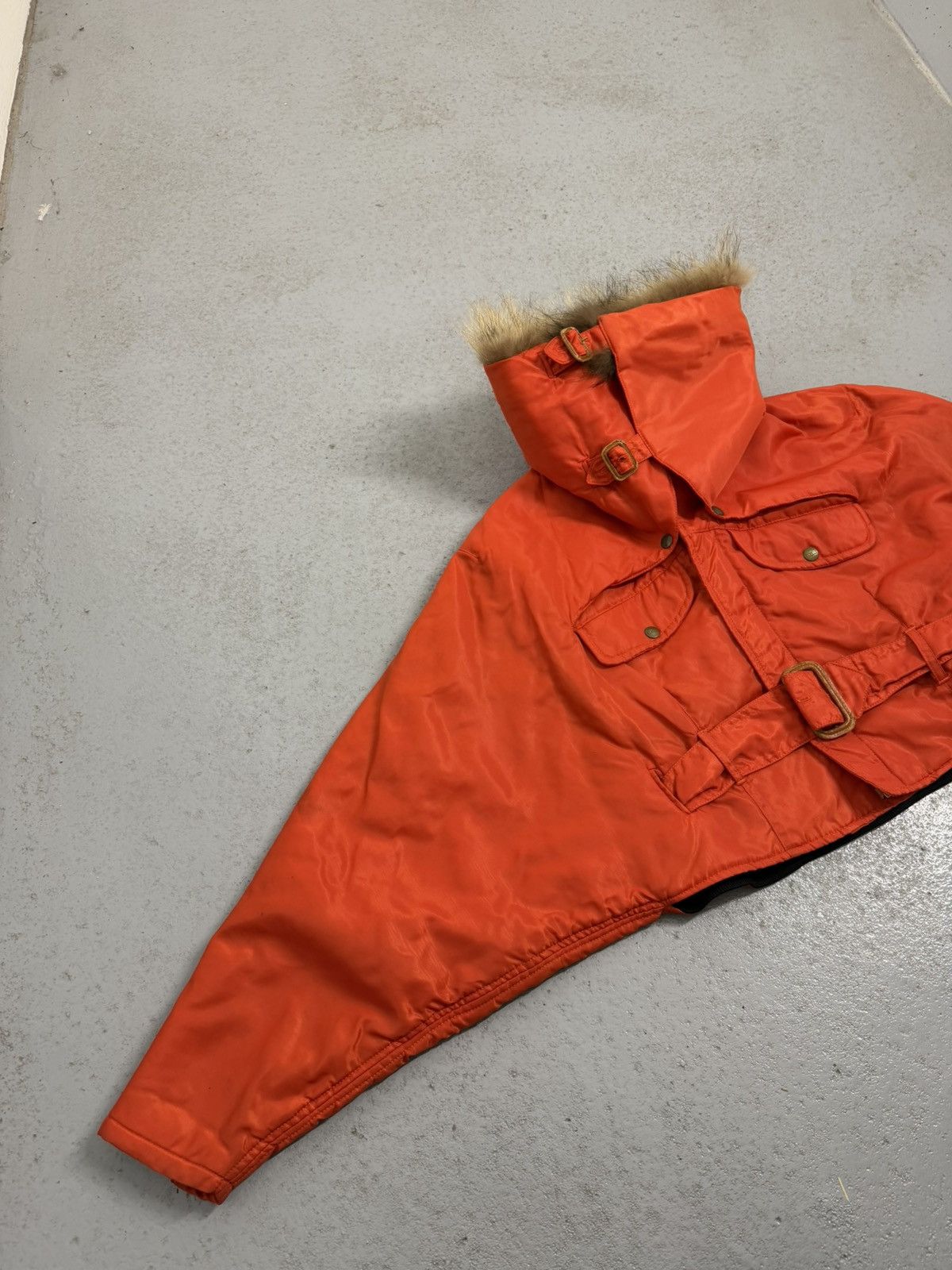 CLOSED × Marithe + Francois Girbaud 80s Marithe Francouis Girbaud For Closed Fur Jacket Size M / US 6-8 / IT 42-44 - 11 Thumbnail