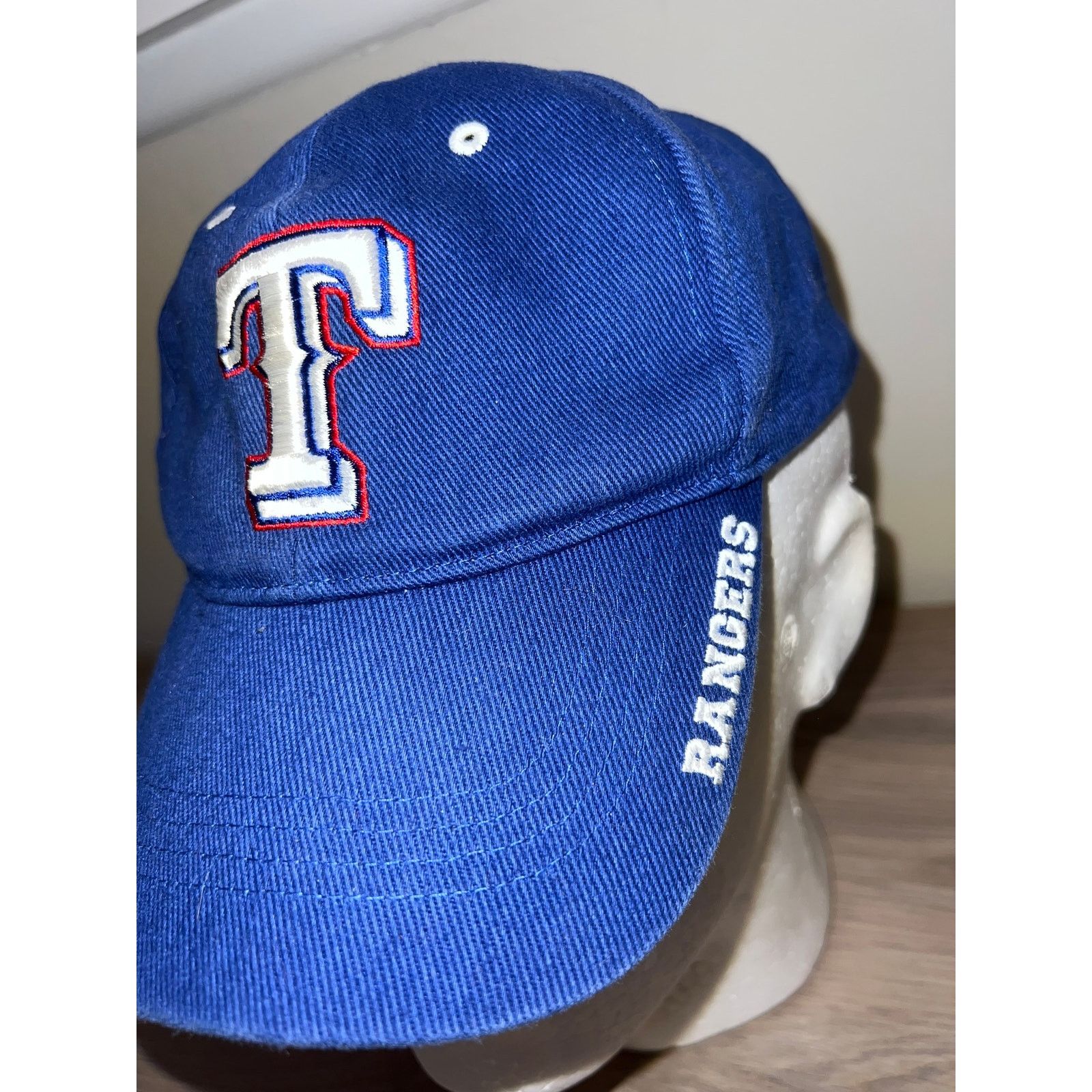 MLB MLB Texas Rangers Hat Baseball Blue Cap Headwear Fan OS Size ONE SIZE - 3 Thumbnail