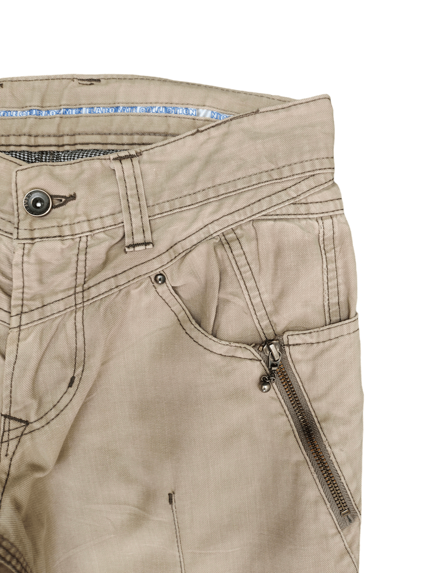 Comme des Garcons × Undercover Vintage Y2k Nicole Club For Men Distress Denim Pants Size US 30 / EU 46 - 3 Thumbnail