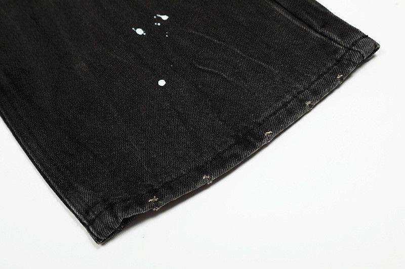 Jean Hip-hop American retro splatter paint men's jeans Size US 32 / EU 48 - 6 Thumbnail