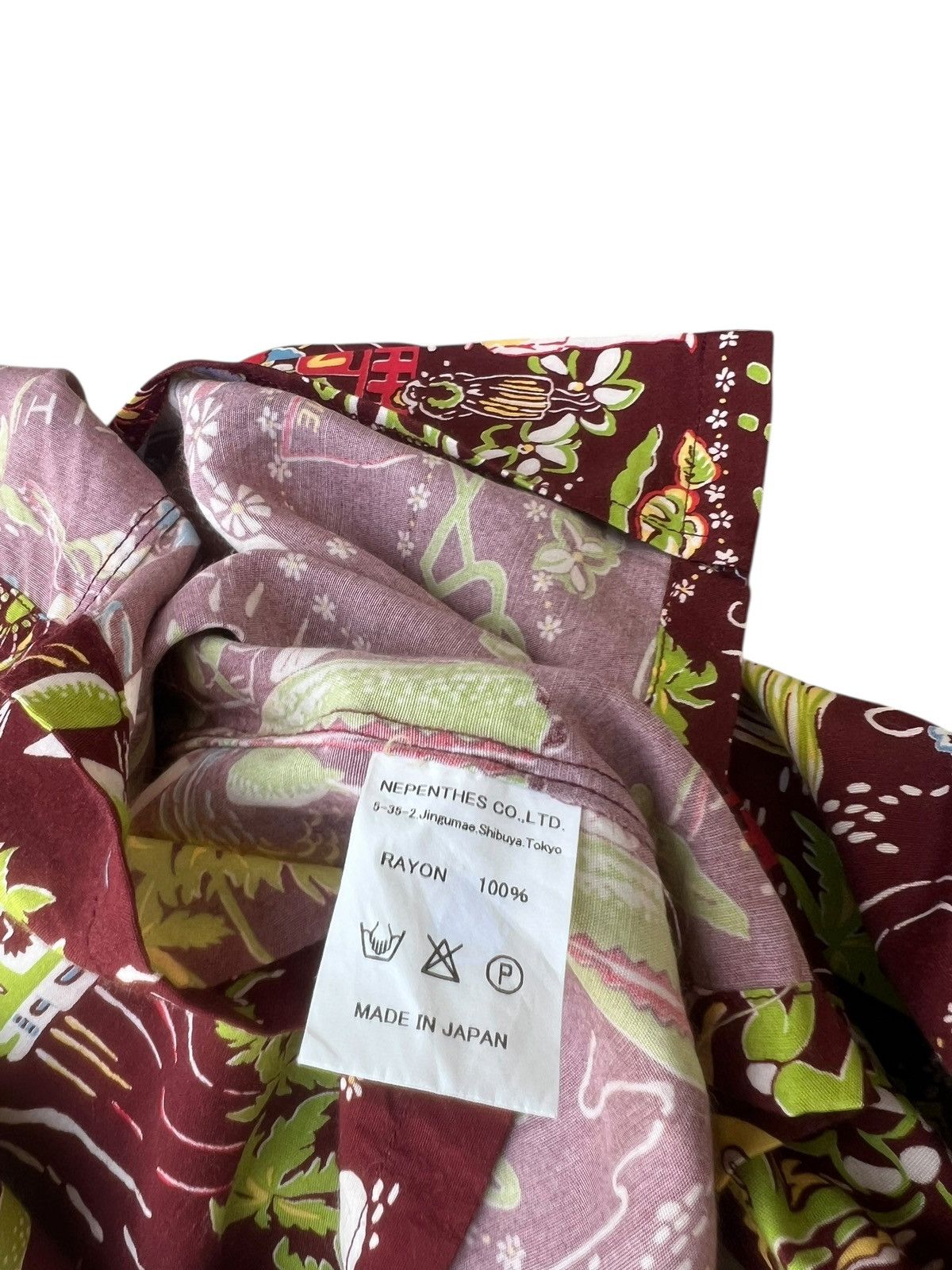 Sonic Lab Sonic Lab Nepenthes Double Flap Pocket Hawaiian Shirt Size US S / EU 44-46 / 1 - 22 Thumbnail