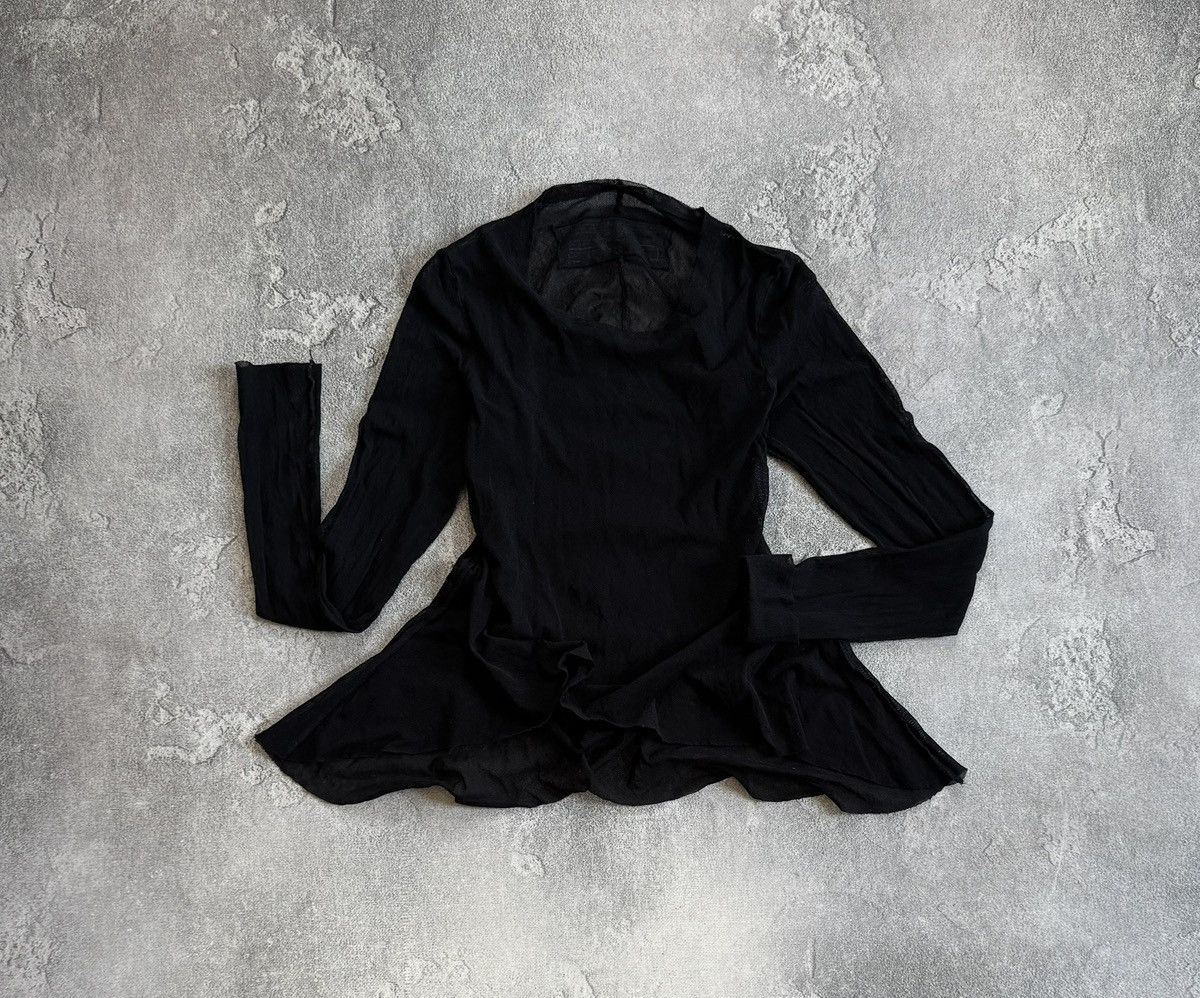 Rundholz Rundholz S/size mesh black dress avantgarde long sleeve y2k Size S / US 4 / IT 40 - 1 Thumbnail