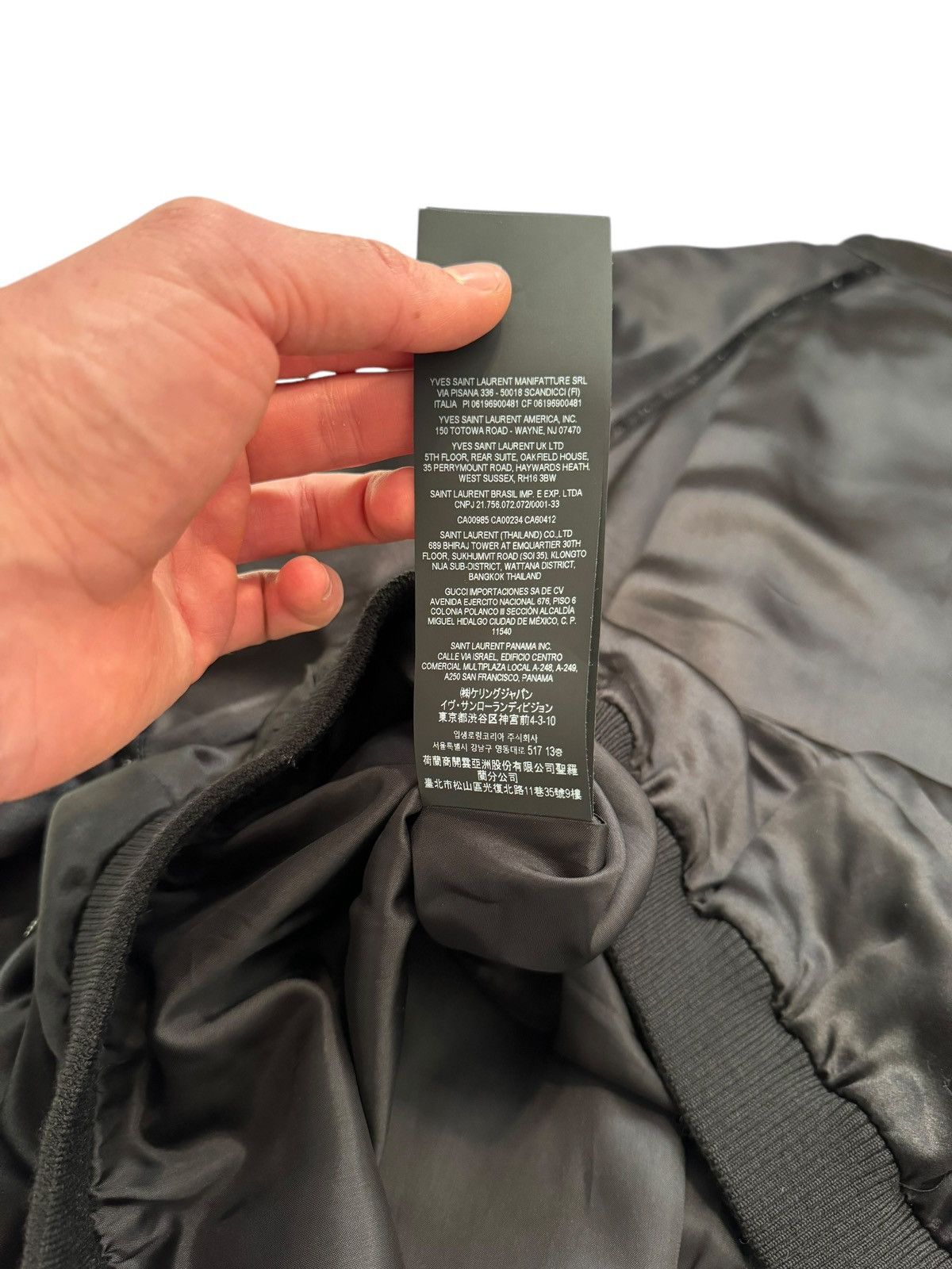 Saint Laurent Paris 2021 Viscose Acetate Lightweight Windbreaker Size US L / EU 52-54 / 3 - 15 Thumbnail