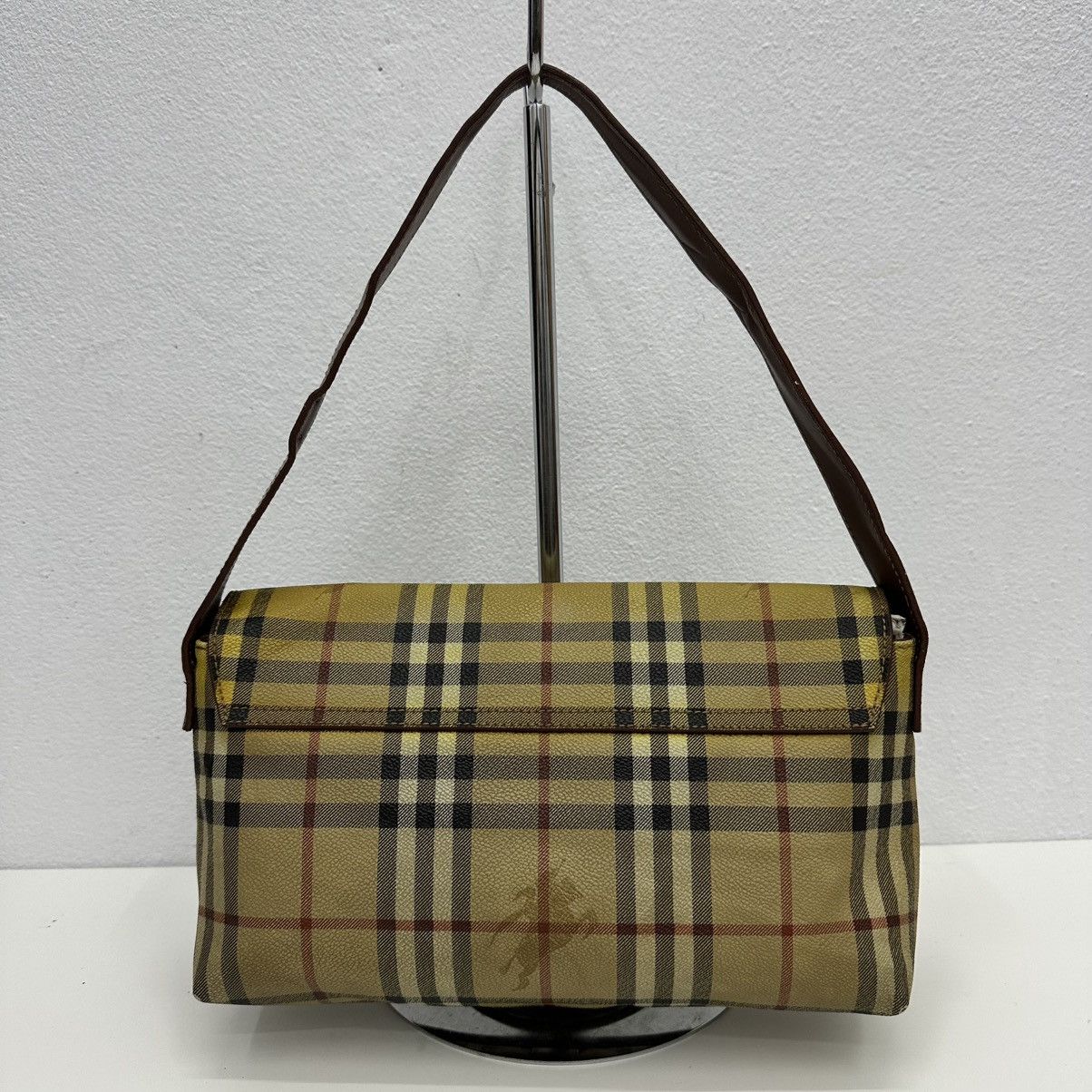Burberry ‼️YES‼️ AUTHENTIC BURBERRY NOVA CHECK SHOULDER HANDBAG Size ONE SIZE - 3 Thumbnail