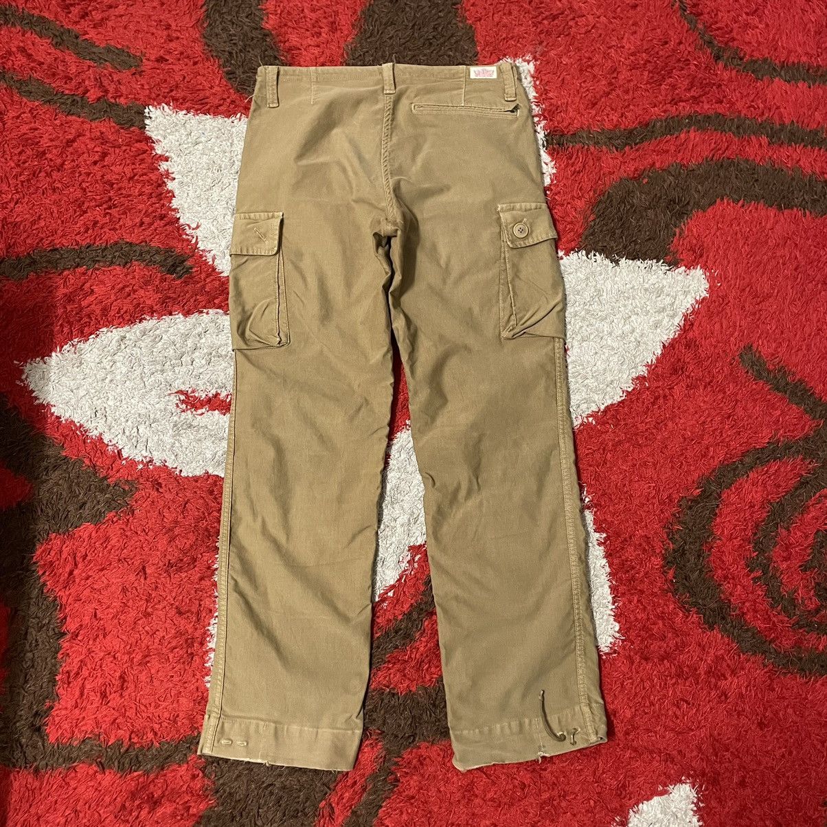 Blue Blue Japan × Designer × Japanese Brand 🔥🇯🇵HR Market Blue Blue Japan Tactical Distress Cargo Pants Size US 32 / EU 48 - 4 Thumbnail