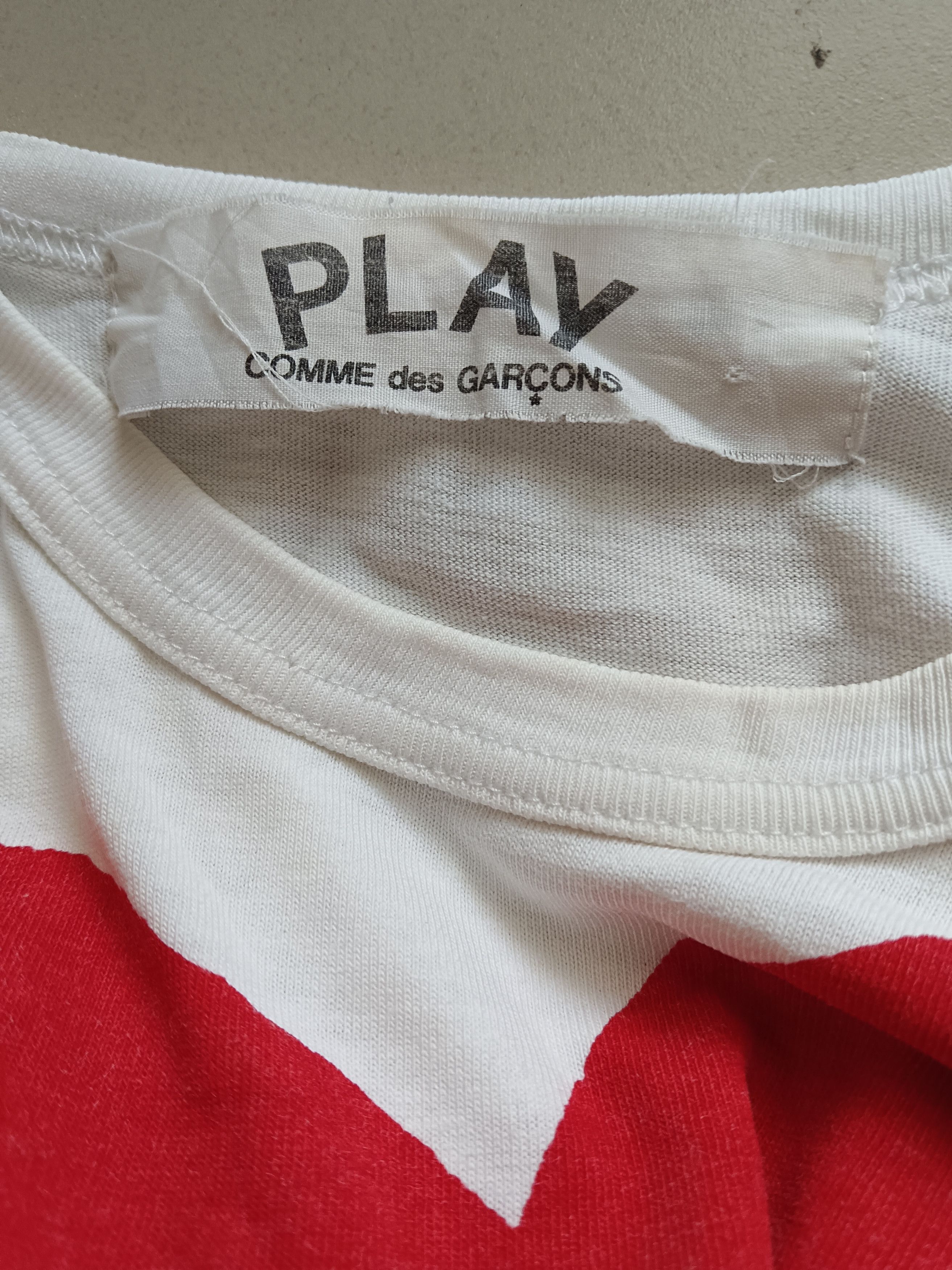 Comme des Garcons Comme Des Garcons Play Tshirt Size US M / EU 48-50 / 2 - 5 Thumbnail