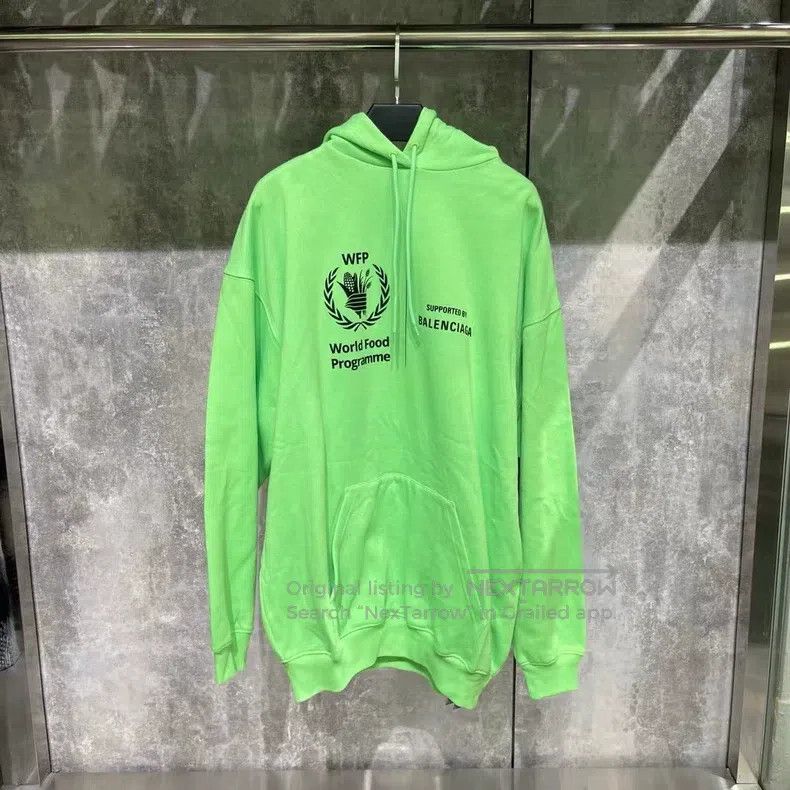 Balenciaga Balenciaga Food Program lettering hoodie Size US XS / EU 42 / 0 - 1 Thumbnail