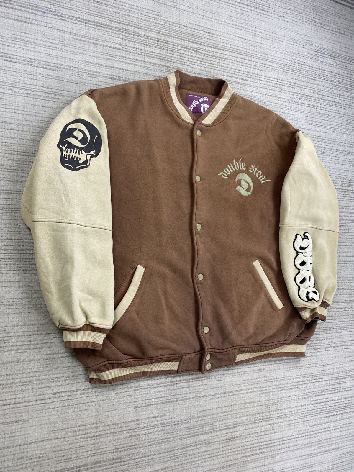 Vintage Vintage Double Steal Japanese Brand Varsity Jacket Size US XL / EU 56 / 4 - 7 Thumbnail