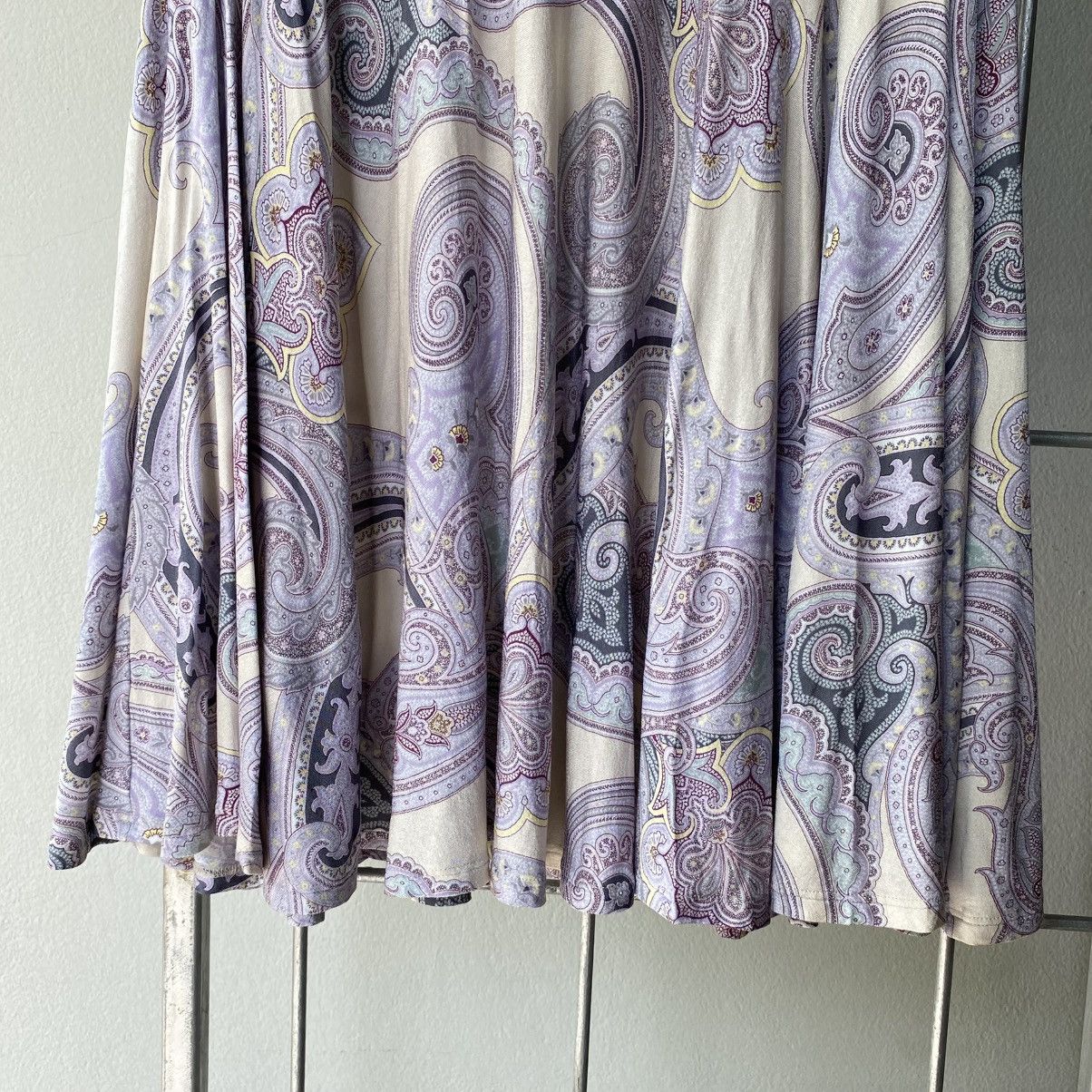 Max Mara Max Mara Paisley Print Flared Skirt Size 30" / US 8 / IT 44 - 14 Thumbnail