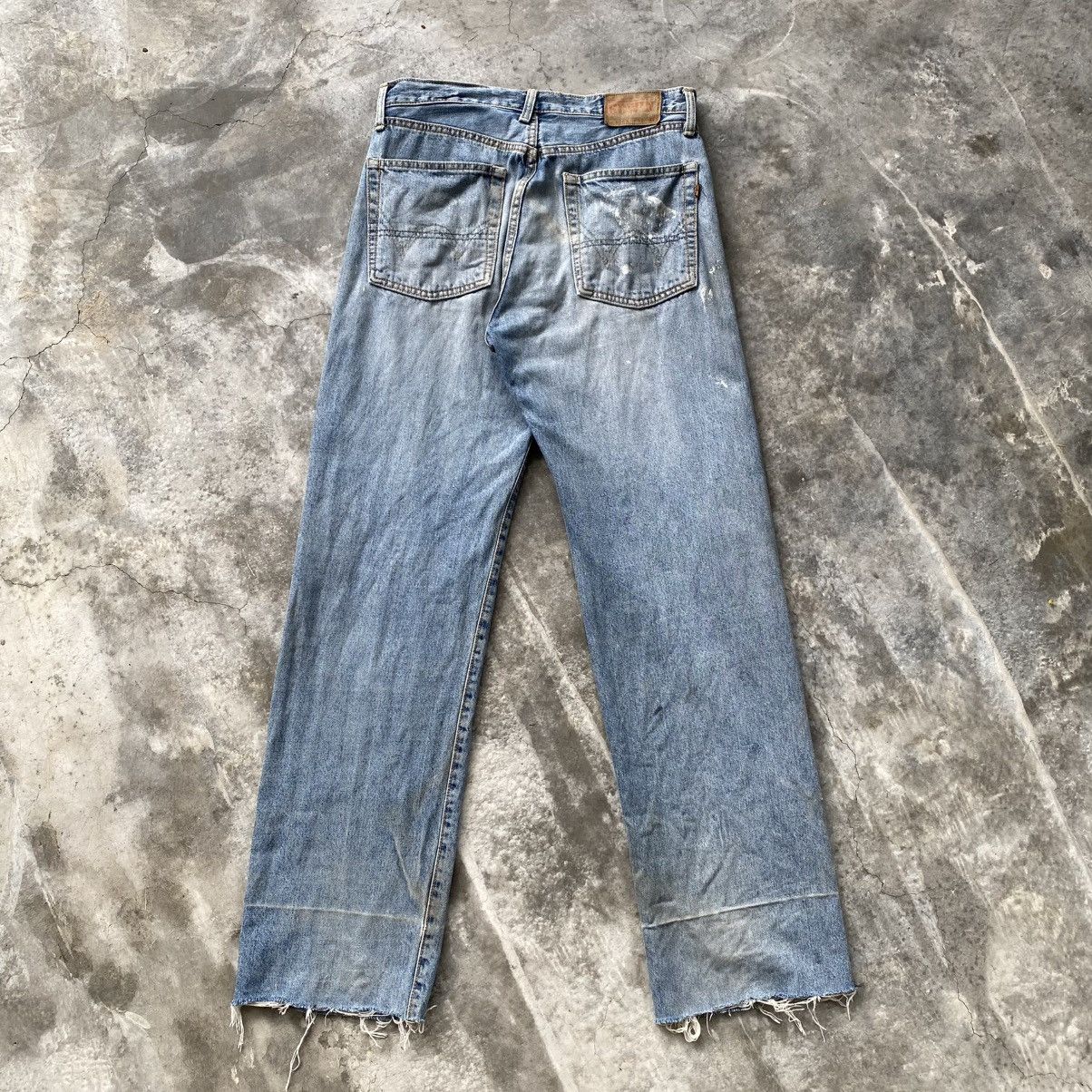 Vintage Vintage Y2K Edwin Selvedge Distressed w32 Size US 32 / EU 48 - 9 Thumbnail