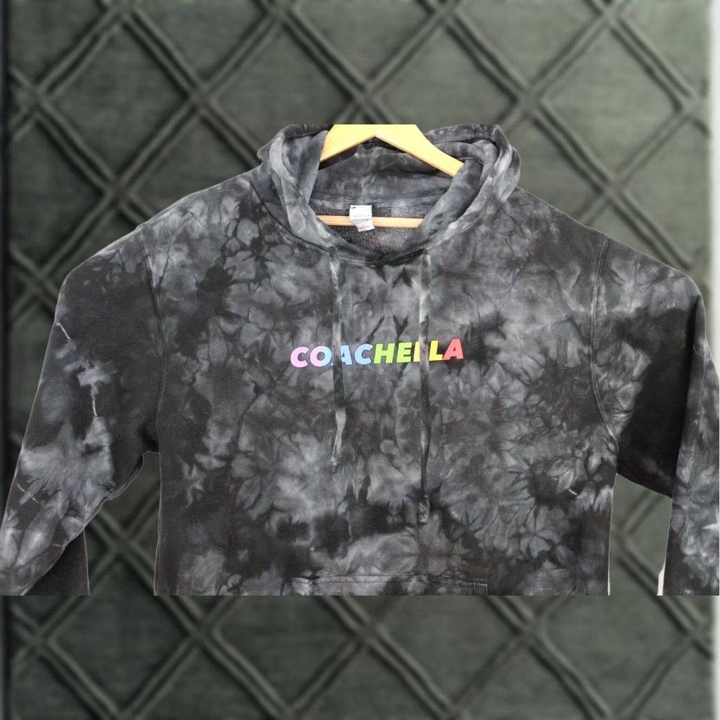 Vintage Coachella Hoodie Large Tie Dye Exclusive Size US L / EU 52-54 / 3 - 1 Thumbnail