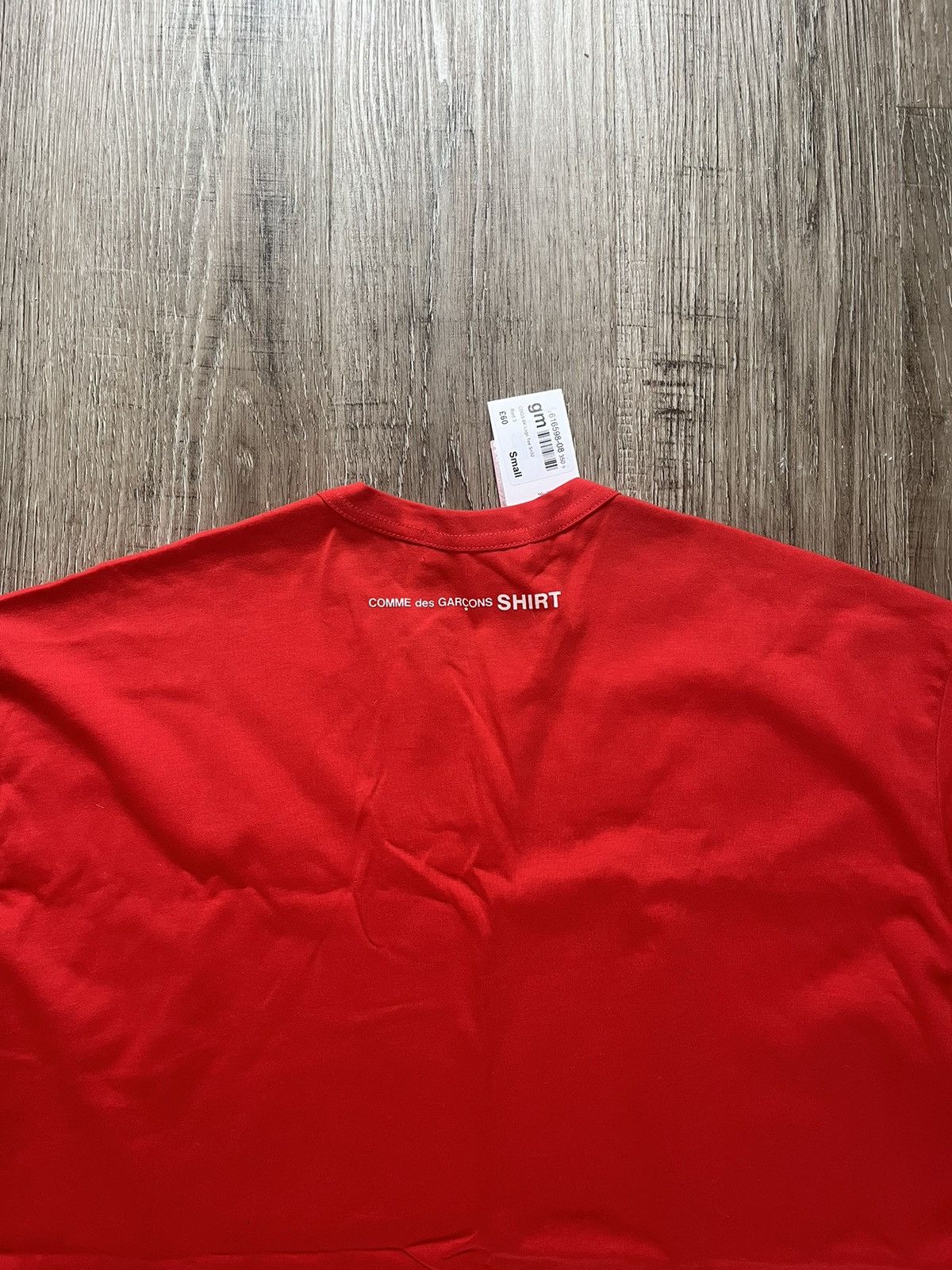 Comme des Garcons SHIRT Comme des Garcons T-shirt red oversized Size US L / EU 52-54 / 3 - 4 Thumbnail