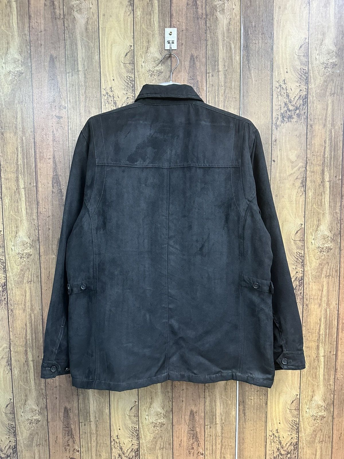 Kansai Yamamoto Vintage Kansai Yamamoto Soft Suede Winter Flannel Z41 Size US L / EU 52-54 / 3 - 5 Thumbnail