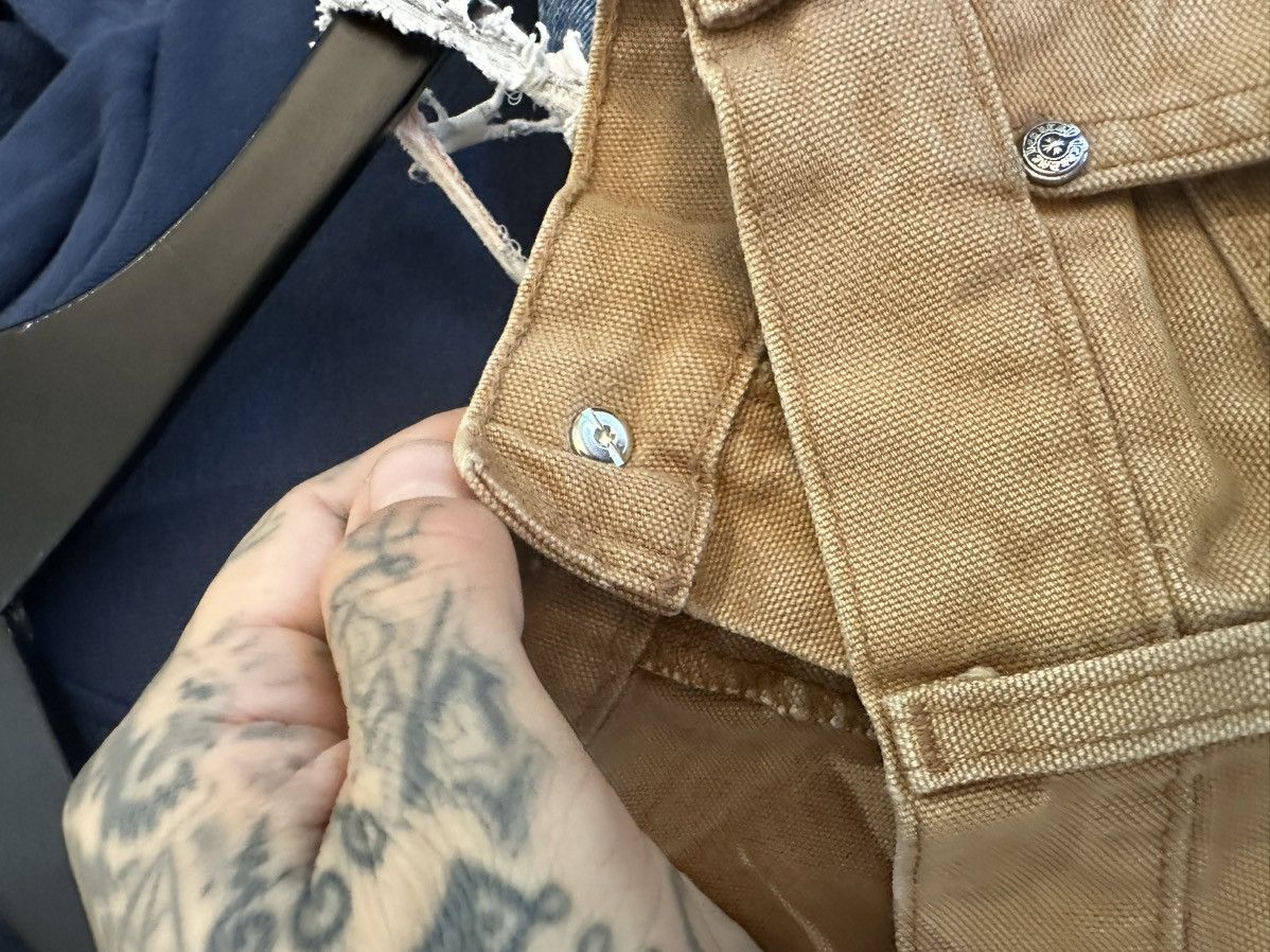 Chrome Hearts CHROME HEARTS CARPENTER CROSS & SEX PATCH JEANS 32 33 34 Size US 32 / EU 48 - 10 Thumbnail