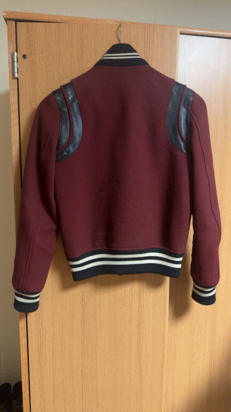 Saint Laurent Paris Saint Laurent Paris FW14 “Bordeaux” Teddy Size US XS / EU 42 / 0 - 2 Thumbnail