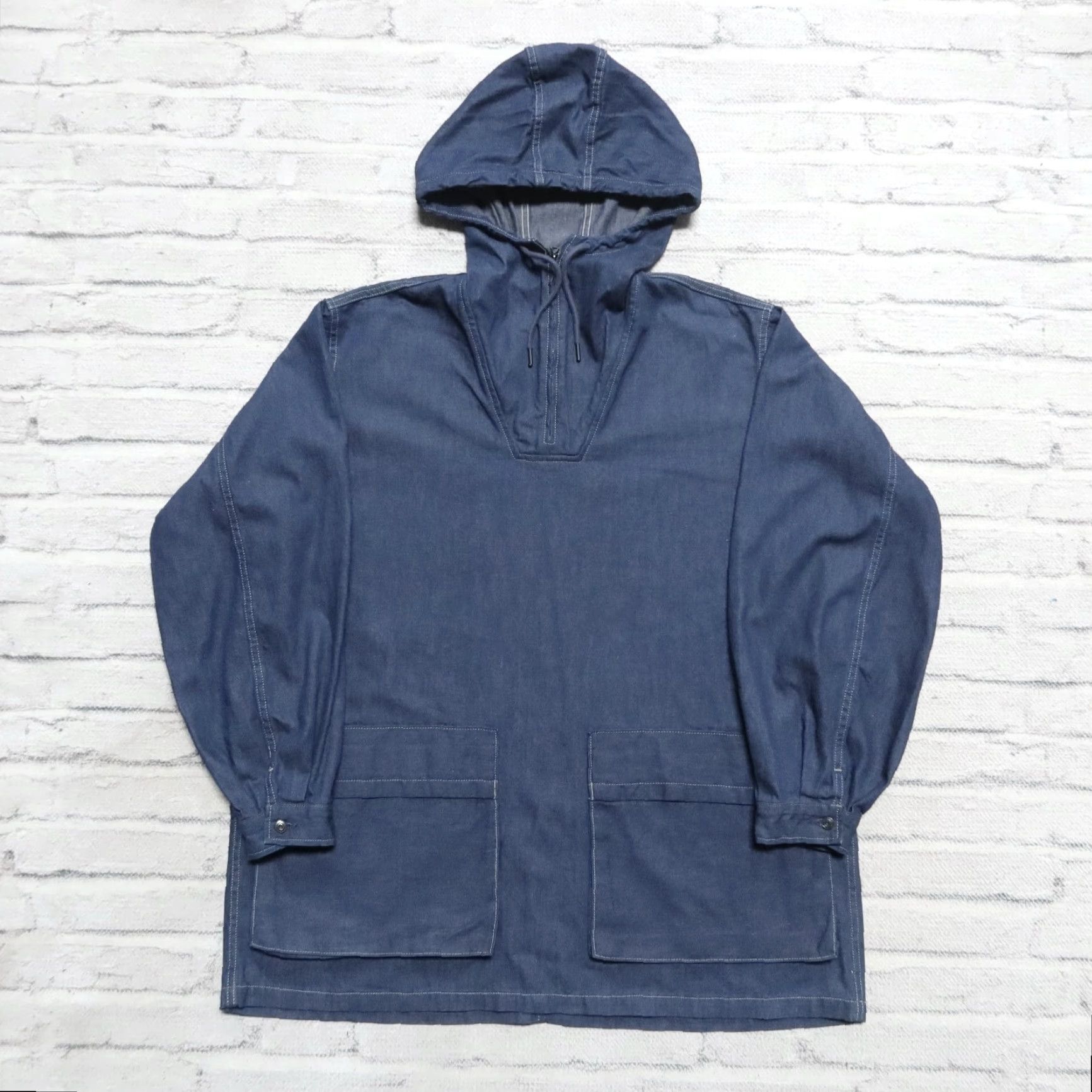 Levi's VINTAGE Levi's Denim Jacket / Made & Crafted / Pullover Anorak / M / Dark Wash / Jacket / Men Size US M / EU 48-50 / 2 - 2 Thumbnail