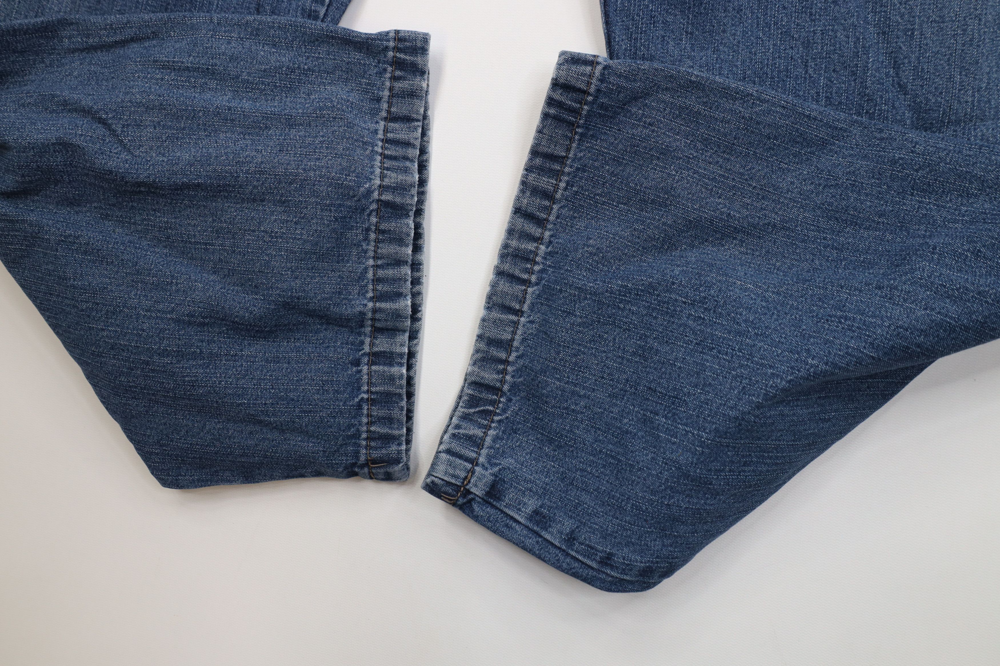 Wrangler Vintage Wrangler Fit Wide Leg Dungaree Cargo Jeans Blue Size US 40 / EU 56 - 7 Thumbnail