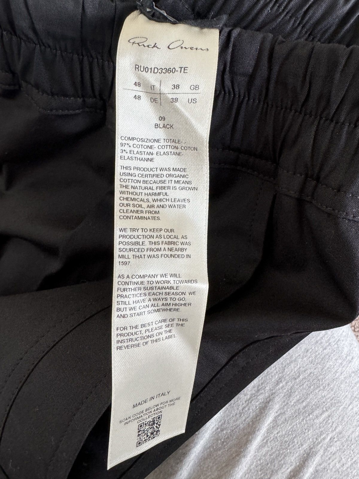 Rick Owens Rick Owens Cargobela Shorts IT48 Size US 32 / EU 48 - 4 Thumbnail