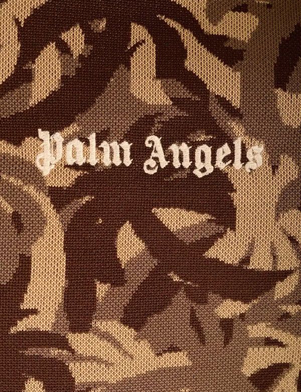 Palm Angels o1s22i1n1224 Camouflage Track Over Shirt in Brown Size US S / EU 44-46 / 1 - 3 Thumbnail