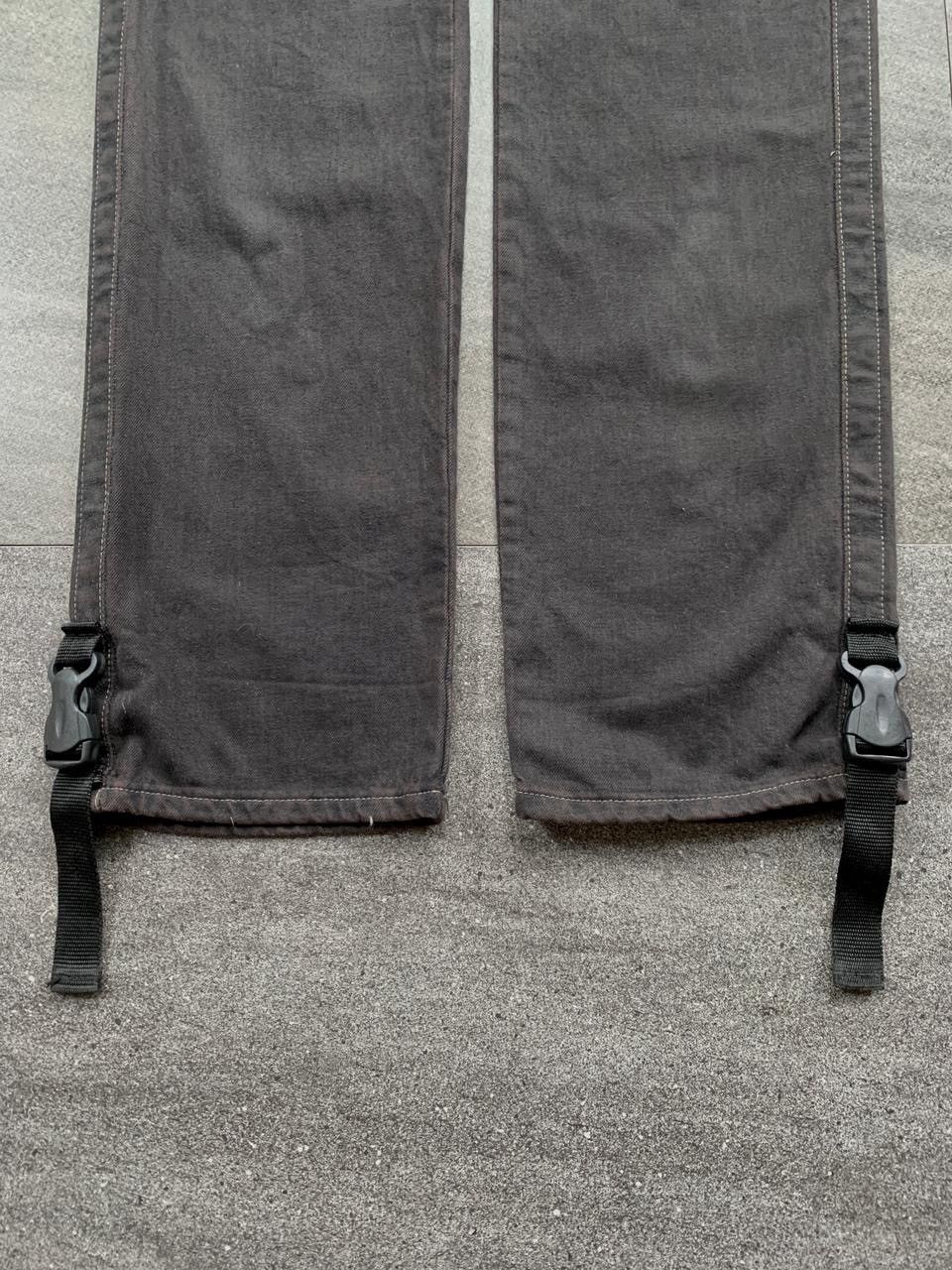Dirk Bikkembergs FREE TAX! 90s Strap Denim Jeans Size US 30 / EU 46 - 8 Thumbnail