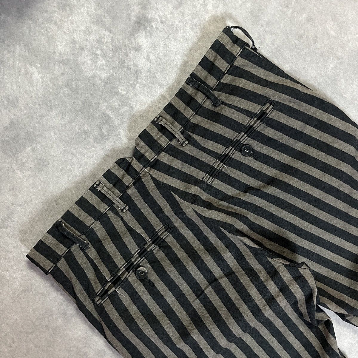 Spellbound Spellbound D.M.G Japan Vertical Border Striped Trouser Pants Size US 28 / EU 44 - 7 Thumbnail