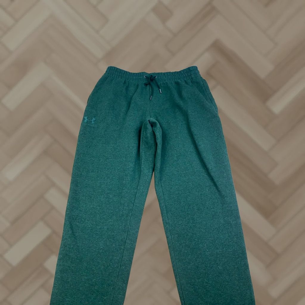 Under Armour Under armour Sweatpants Men L Green Casual Workout Drawstring Size US 33 - 1 Thumbnail
