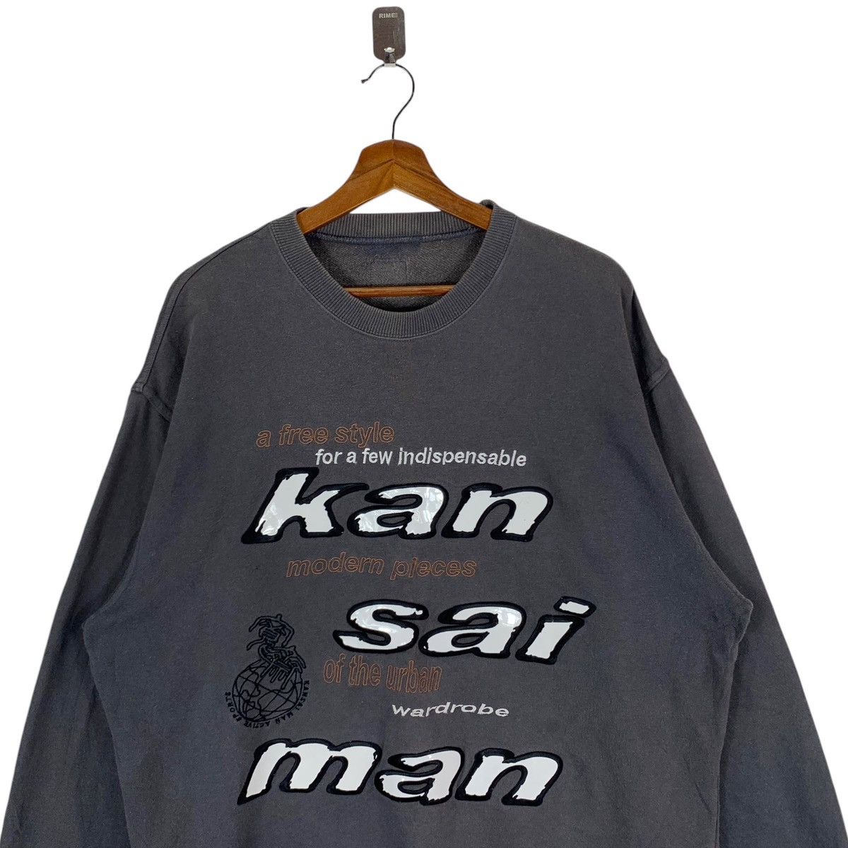 Japanese Brand × Kansai Yamamoto VINTAGE KANSAI MAN YAMAMOTO JAPANESE BRAND SWEATSHIRT Size US L / EU 52-54 / 3 - 4 Thumbnail