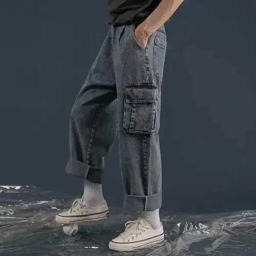 Japanese Brand 20AW Indigo Union Japan Blue Washed Denim Pants Size US 32 / EU 48 - 1 Thumbnail