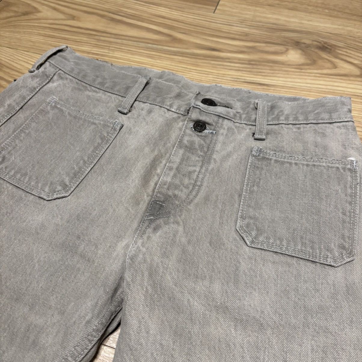 Kapital Kapital Flared Beige Selvedge Jeans Size US 29 - 4 Thumbnail