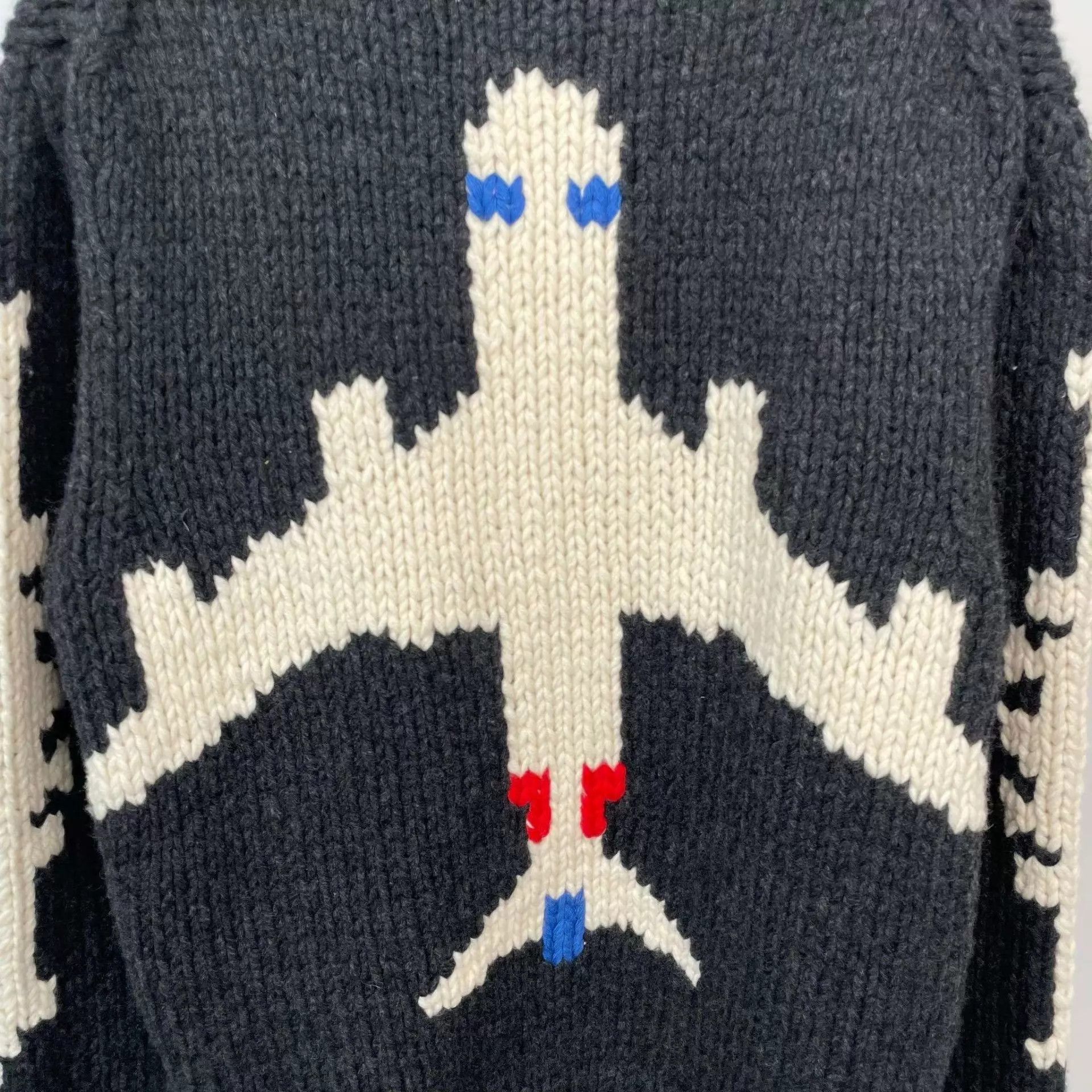 Louis Vuitton LV Knit Airplane Sweater M Gray Size US M / EU 48-50 / 2 - 9 Thumbnail