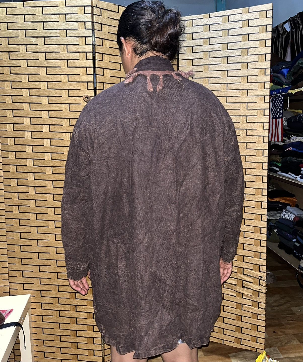 Mexicana × Vintage 🔥Rare Long Fur Coat Yohji Yamamoto Inspired Size US XL / EU 56 / 4 - 6 Thumbnail
