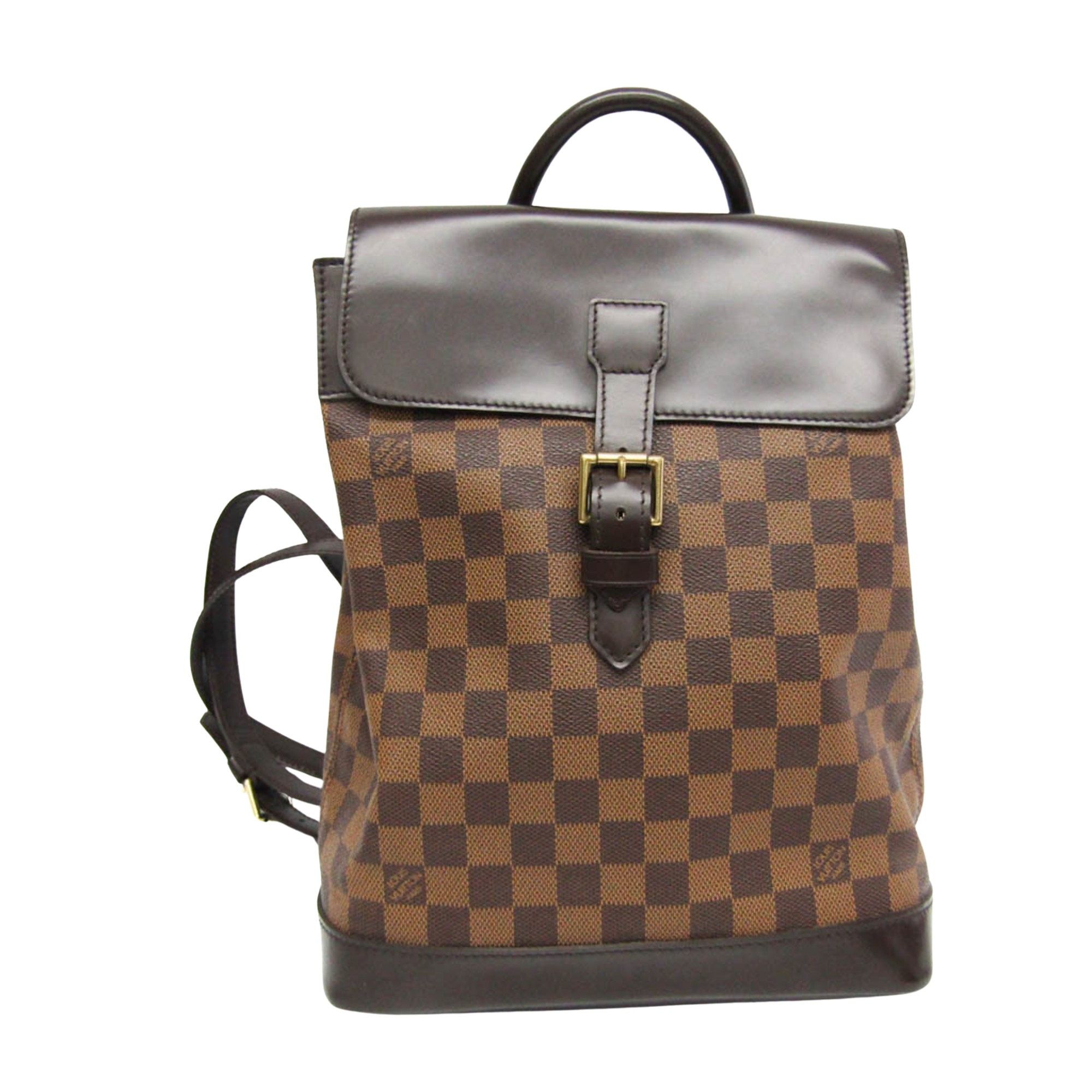 Louis Vuitton Soho Brown Canvas Backpack Bag (Pre-Owned) Size ONE SIZE - 1 Thumbnail