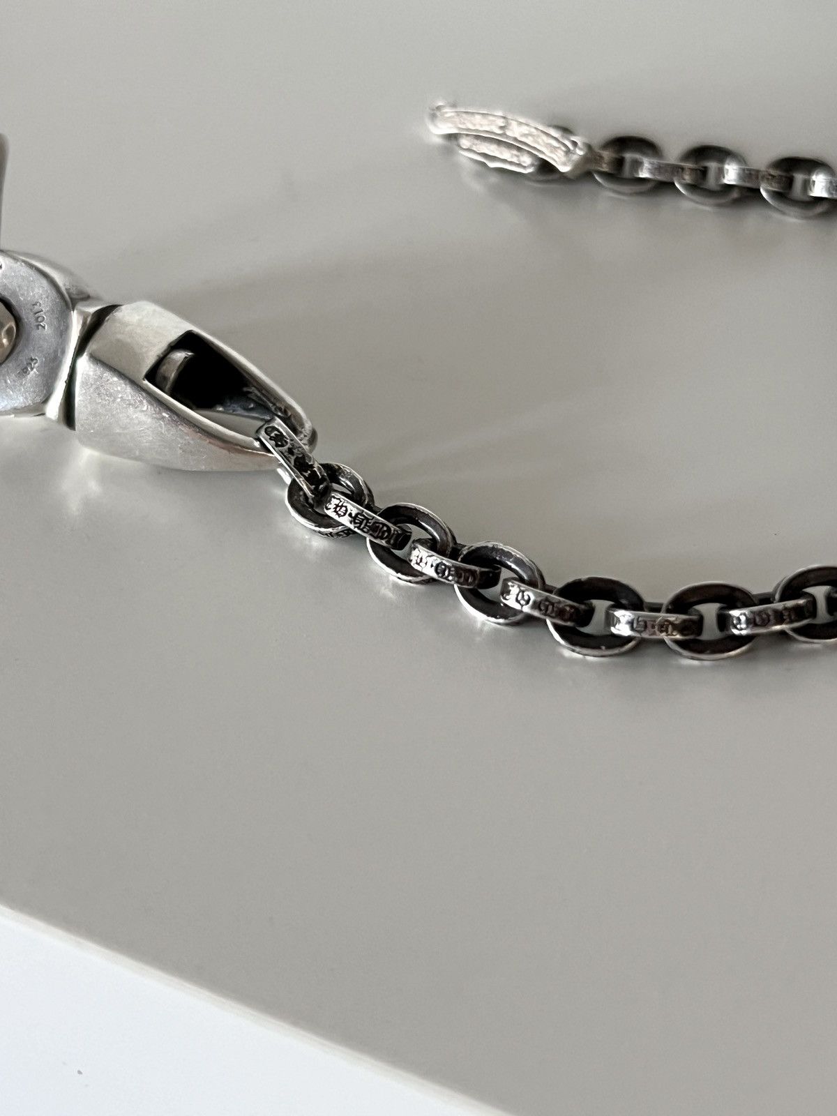 Chrome Hearts Chrome Hearts Paper Chain Wallet Chain Scroll T-Bar Size ONE SIZE - 8 Thumbnail