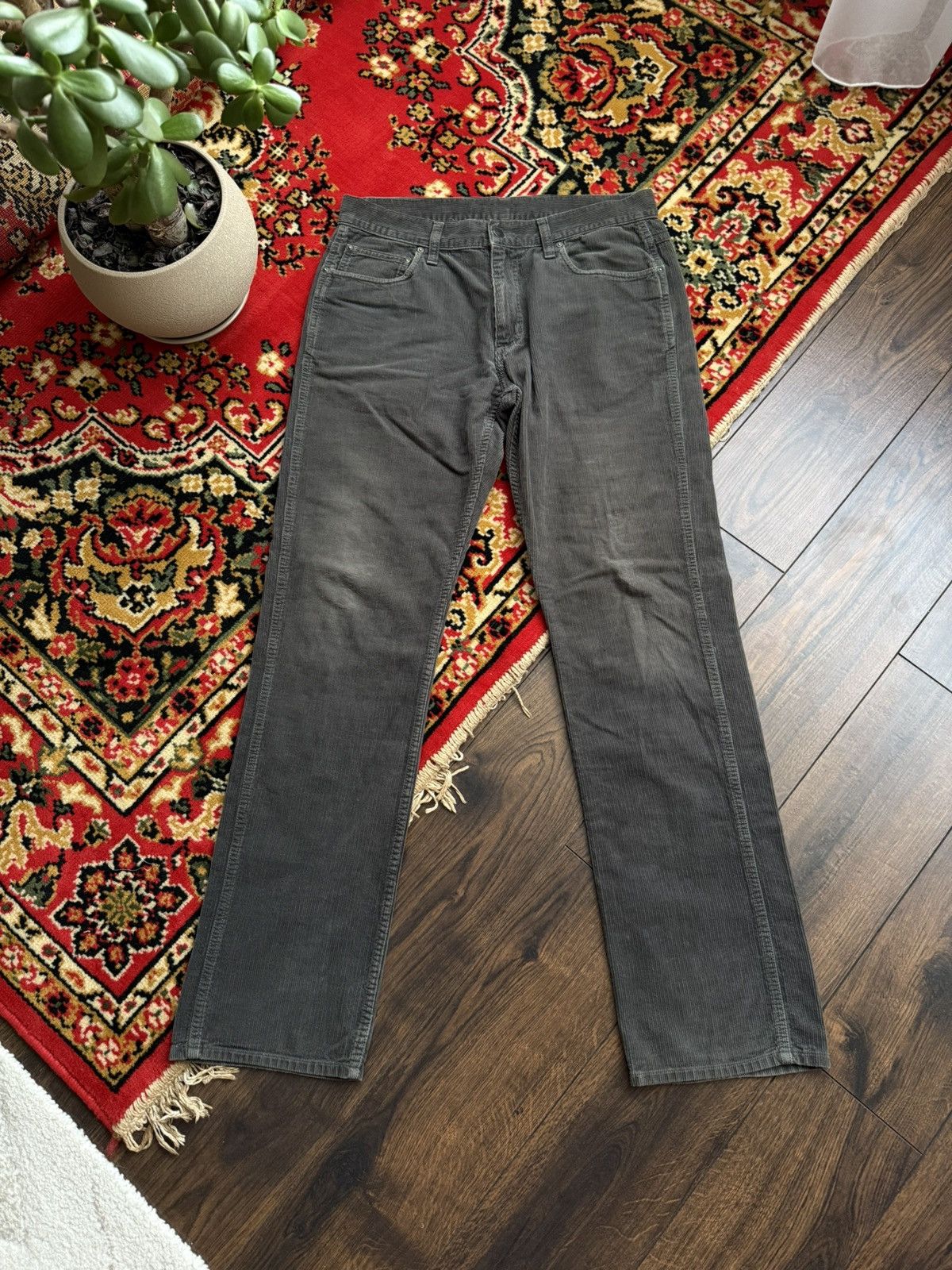 Carhartt Wip Carhartt Western Corduroy Pants Travis Vibe Size US 32 / EU 48 - 2 Thumbnail