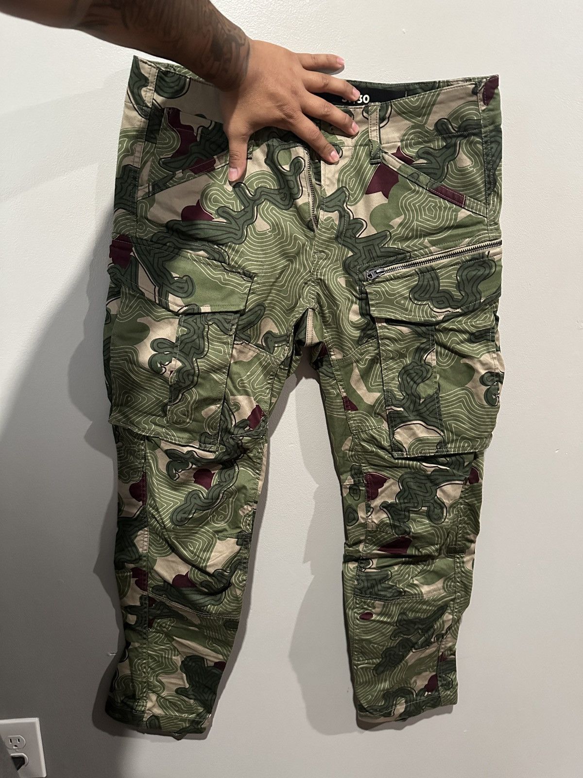 G-Star G Star cargos Size US 31 - 2 Thumbnail