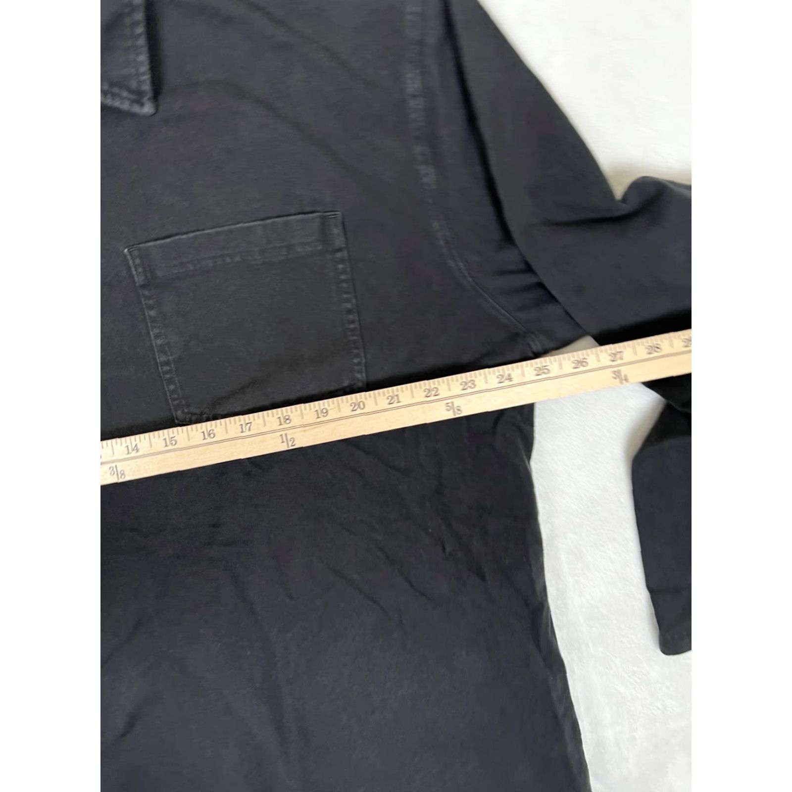 Duluth Trading Company Duluth Trading Co Longtail T Polo Shirt Mens XL Black Long Sleeve Pocket Work Shirt Size US XL / EU 56 / 4 - 6 Thumbnail