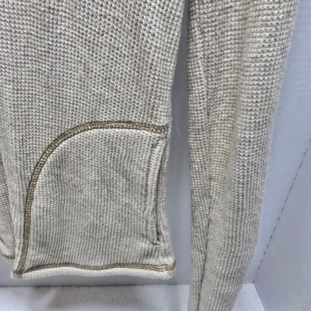The Unbranded Brand Women's Natural Reflections Beige Petite S Hoodie with Fall Size S / US 4 / IT 40 - 4 Thumbnail