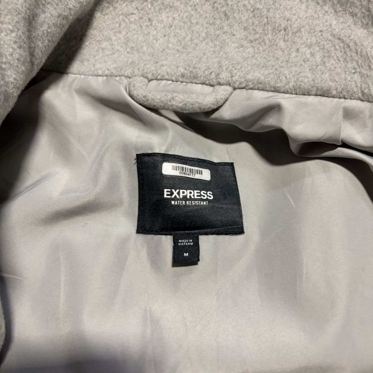 Express Express Bomber Jacket Brushed Wool Blend Zip Up Cropped Size US M / EU 48-50 / 2 - 8 Thumbnail