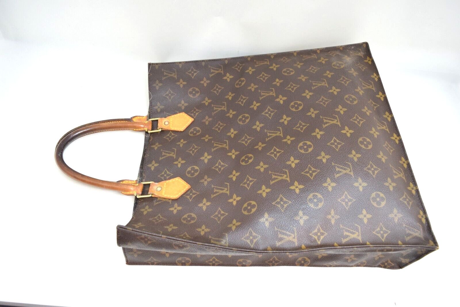 Louis Vuitton Louis Vuitton Sac Plat Tote Bag Monogram Canvas M51140 Size ONE SIZE - 6 Thumbnail